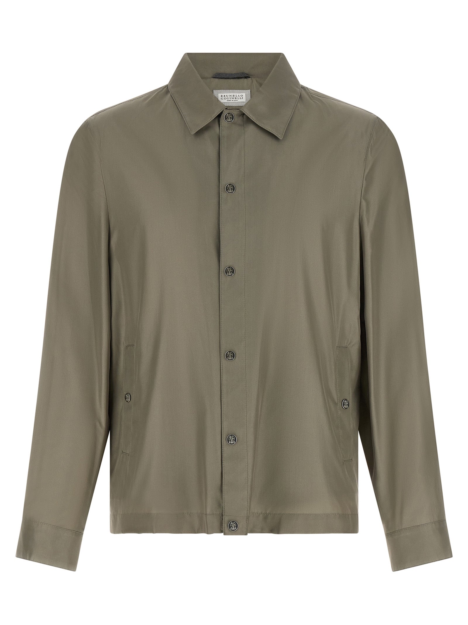 Brunello Cucinelli Men Membrane Silk Jacket BRUNELLO CUCINELLI