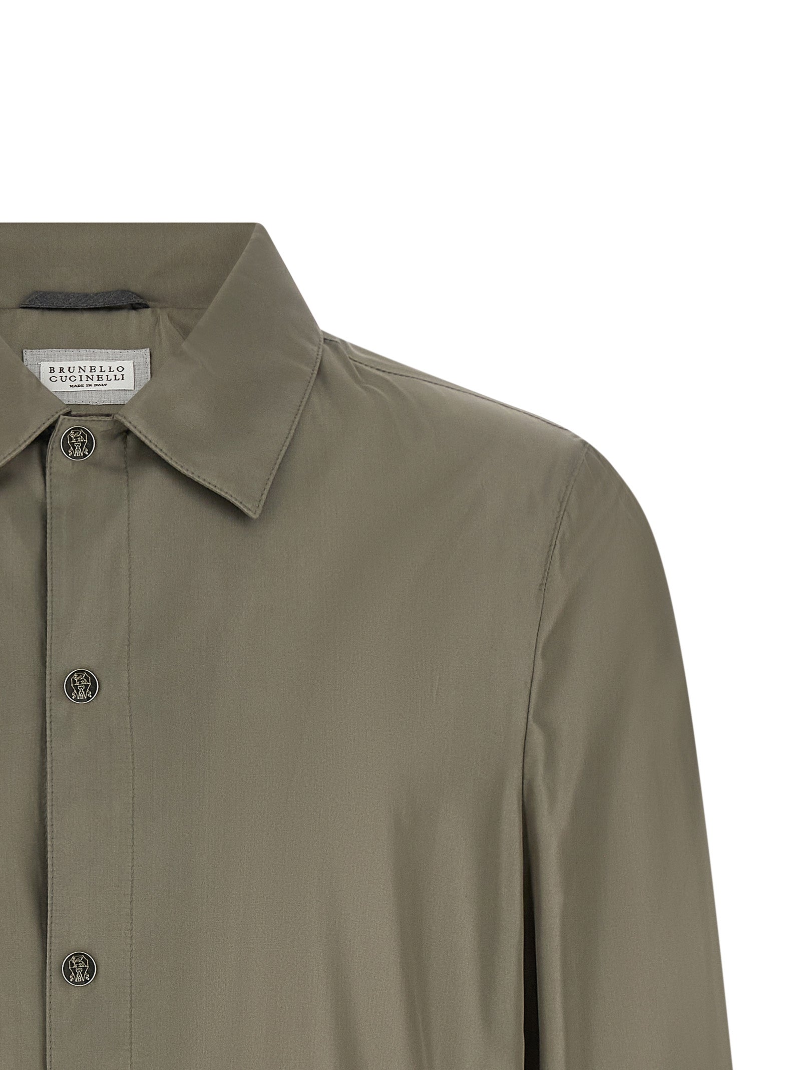 Brunello Cucinelli Men Membrane Silk Jacket BRUNELLO CUCINELLI
