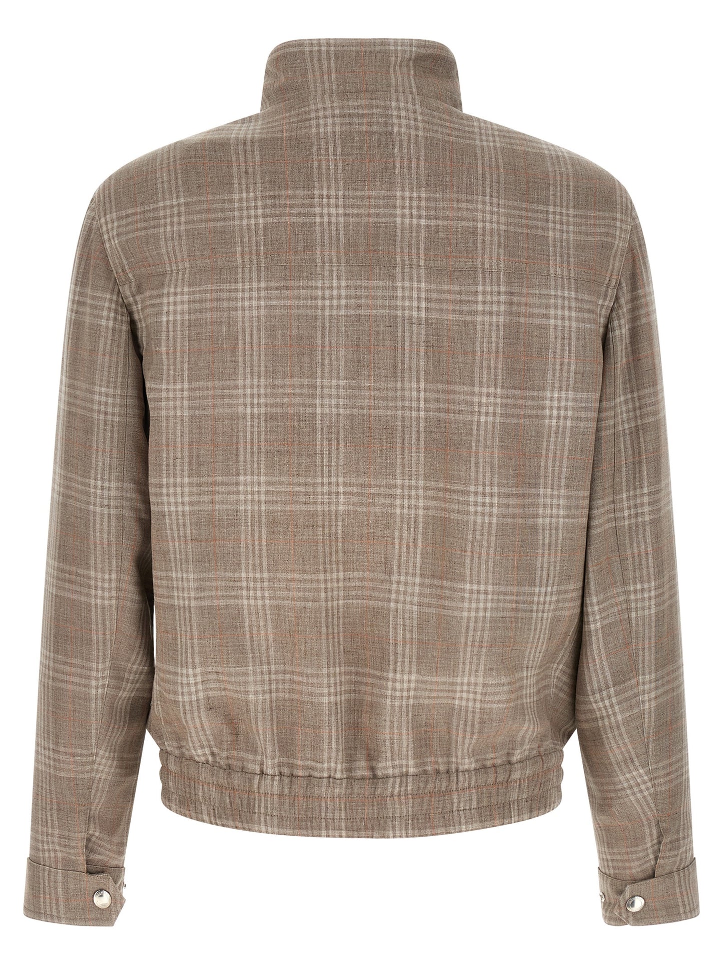 Brunello Cucinelli Men Tartan Jacket BRUNELLO CUCINELLI