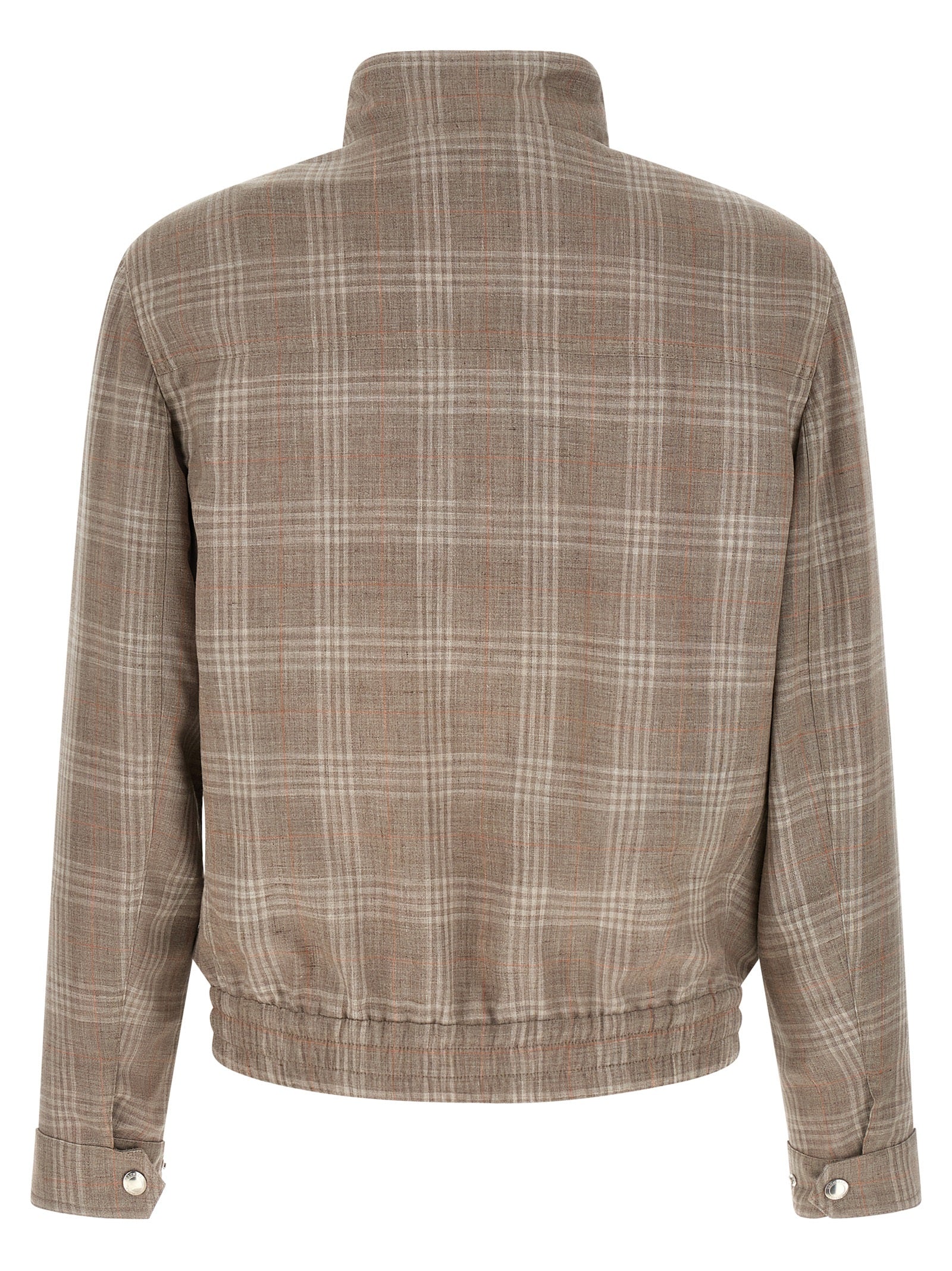 Brunello Cucinelli Men Tartan Jacket BRUNELLO CUCINELLI