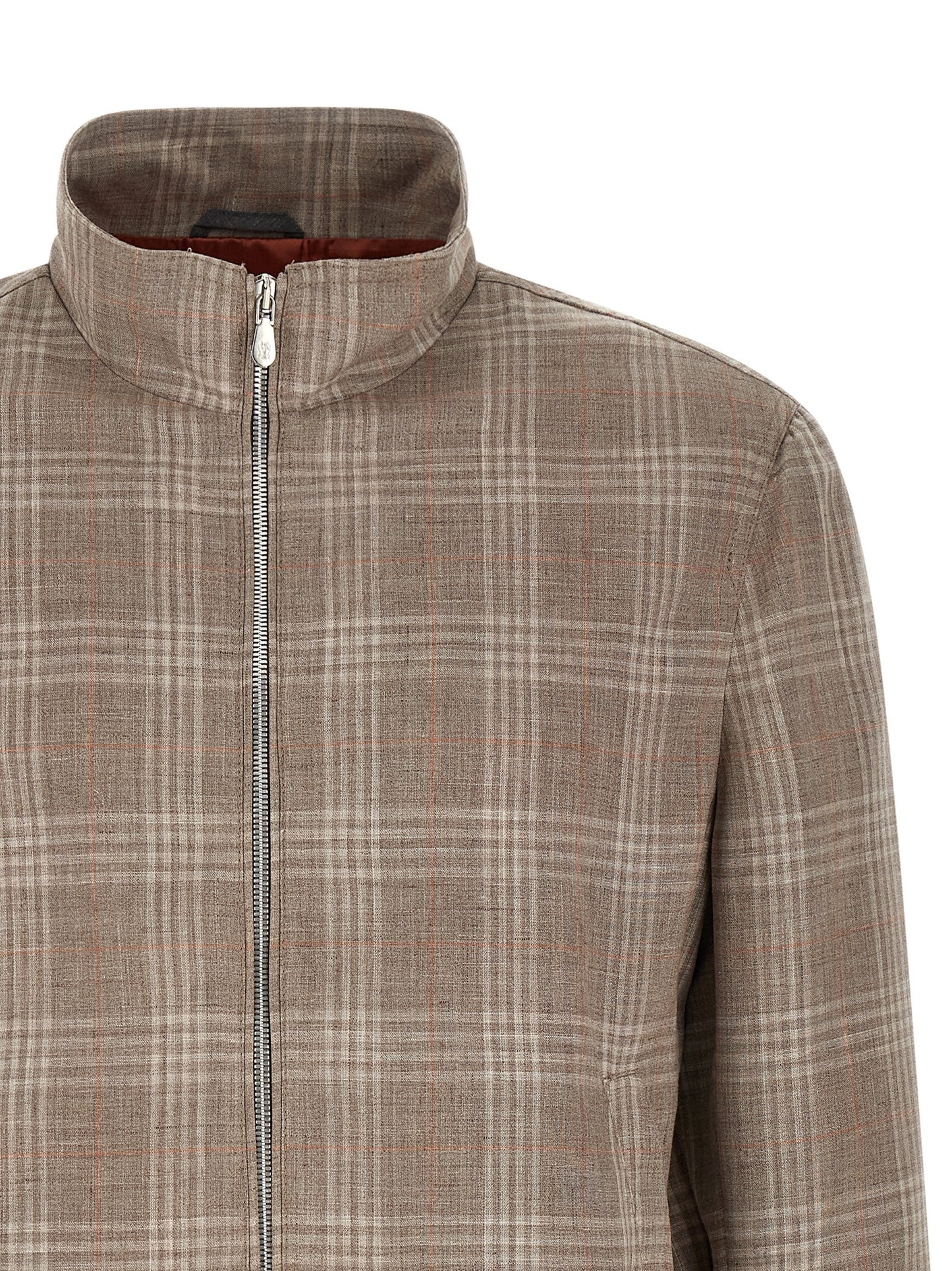 Brunello Cucinelli Men Tartan Jacket BRUNELLO CUCINELLI