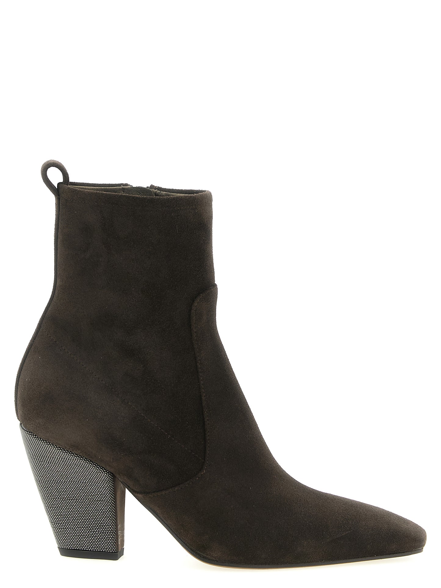 Brunello Cucinelli Women 'Precious Heel' Ankle Boots BRUNELLO CUCINELLI