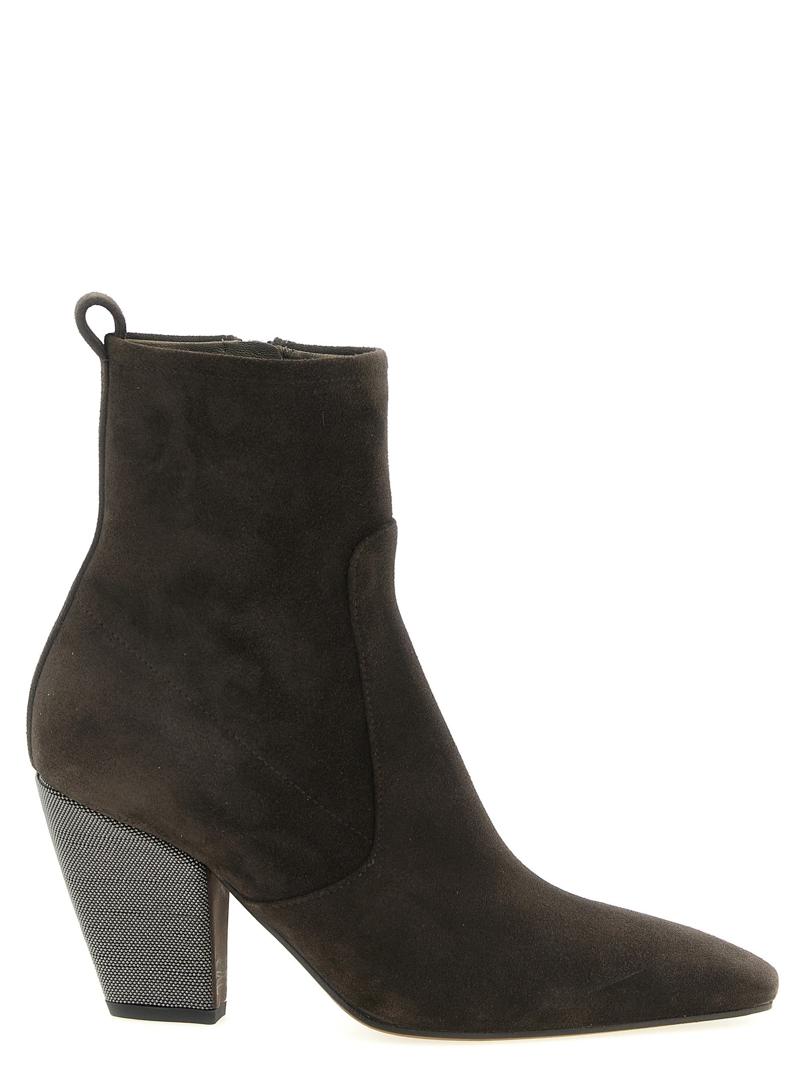 Brunello Cucinelli Women 'Precious Heel' Ankle Boots BRUNELLO CUCINELLI