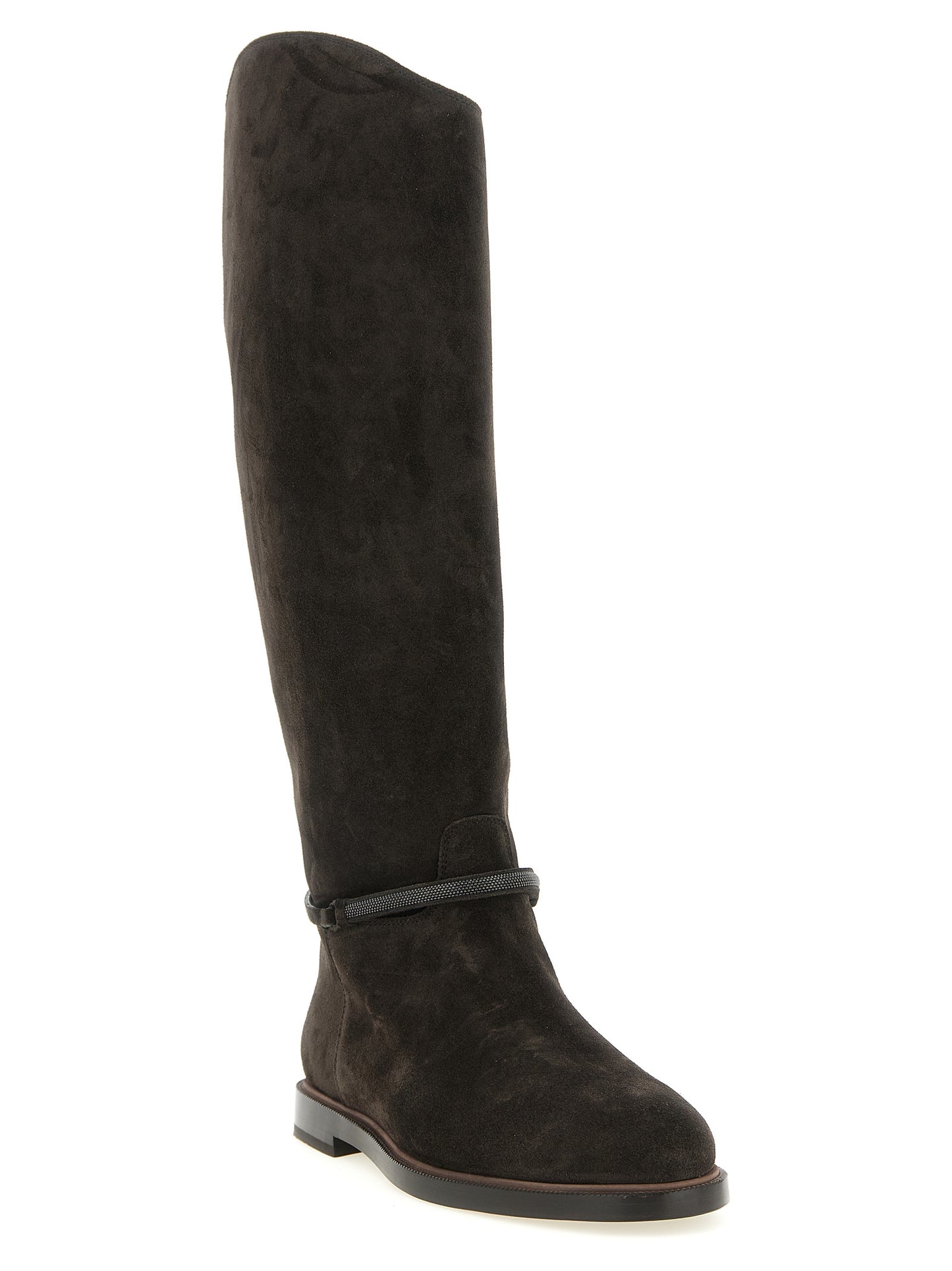 Brunello Cucinelli Women Suede Boots BRUNELLO CUCINELLI
