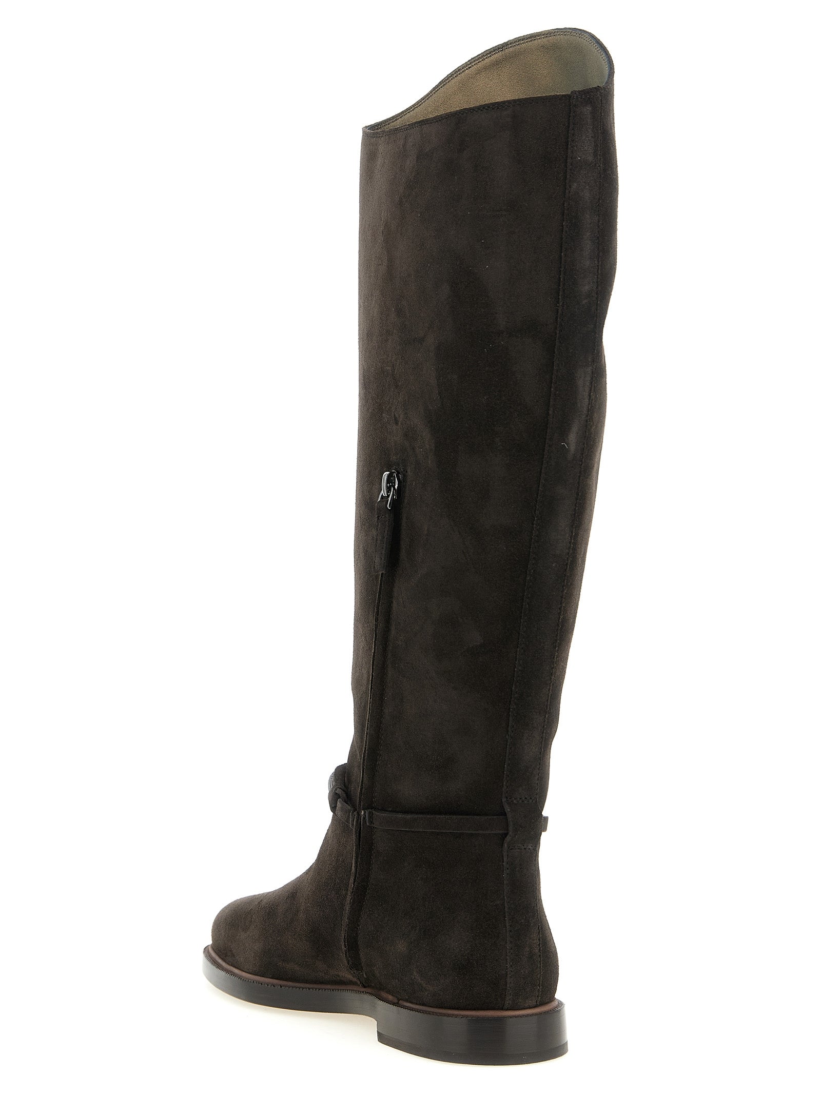 Brunello Cucinelli Women Suede Boots BRUNELLO CUCINELLI