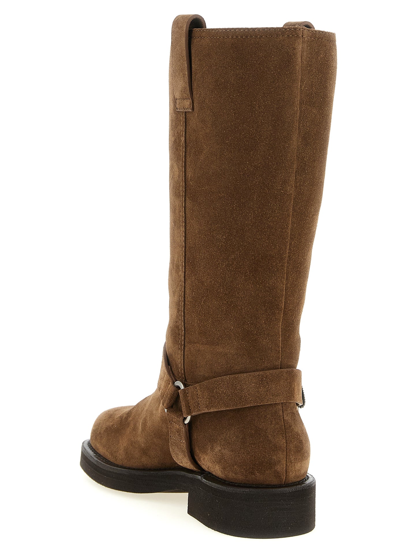 Brunello Cucinelli Women Monile Suede Boots BRUNELLO CUCINELLI