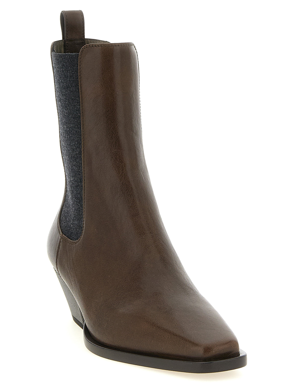 Brunello Cucinelli Women 'Precious Heel' Ankle Boots BRUNELLO CUCINELLI