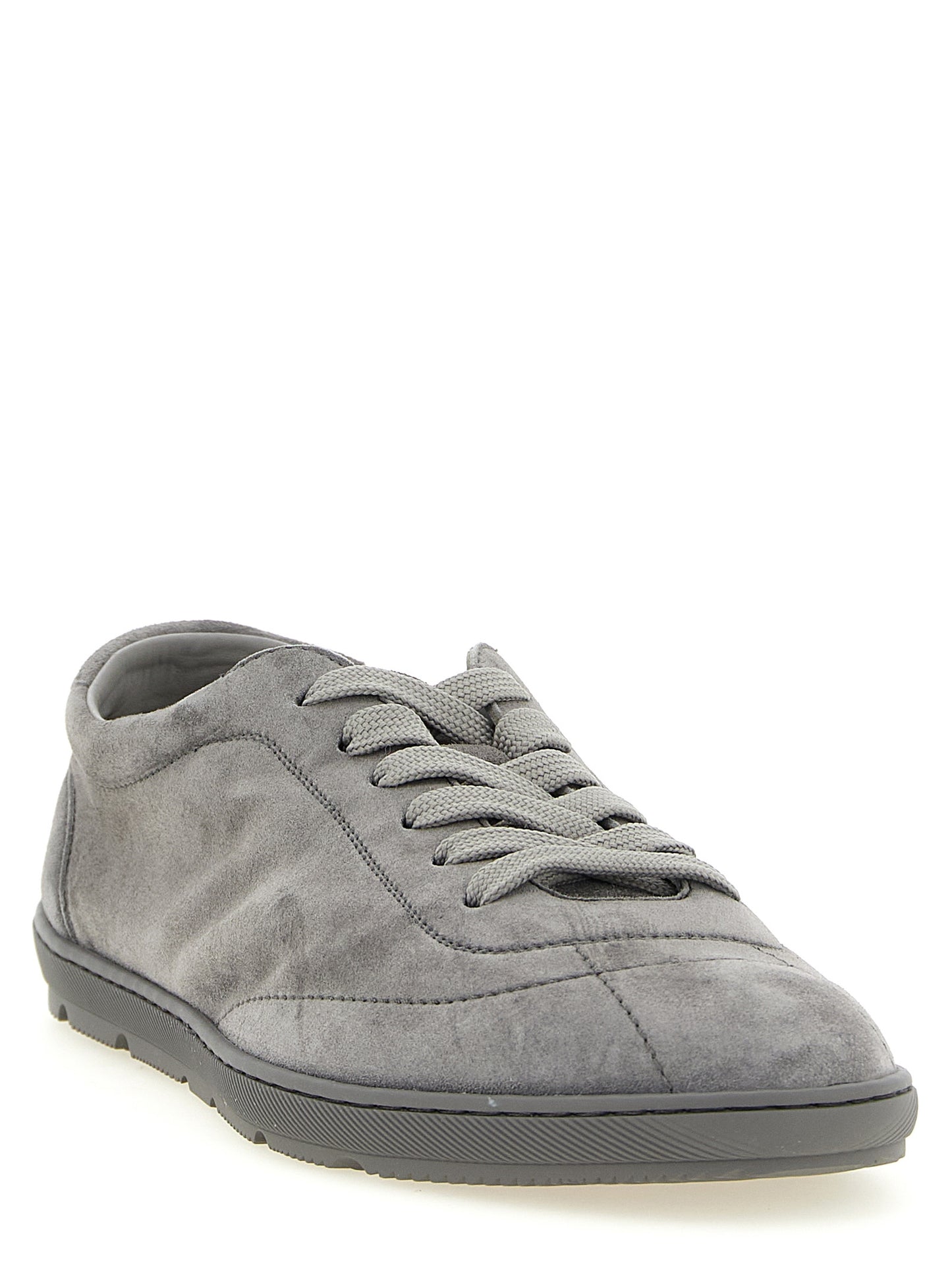 Brunello Cucinelli Men Suede 'Light' Sneakers BRUNELLO CUCINELLI