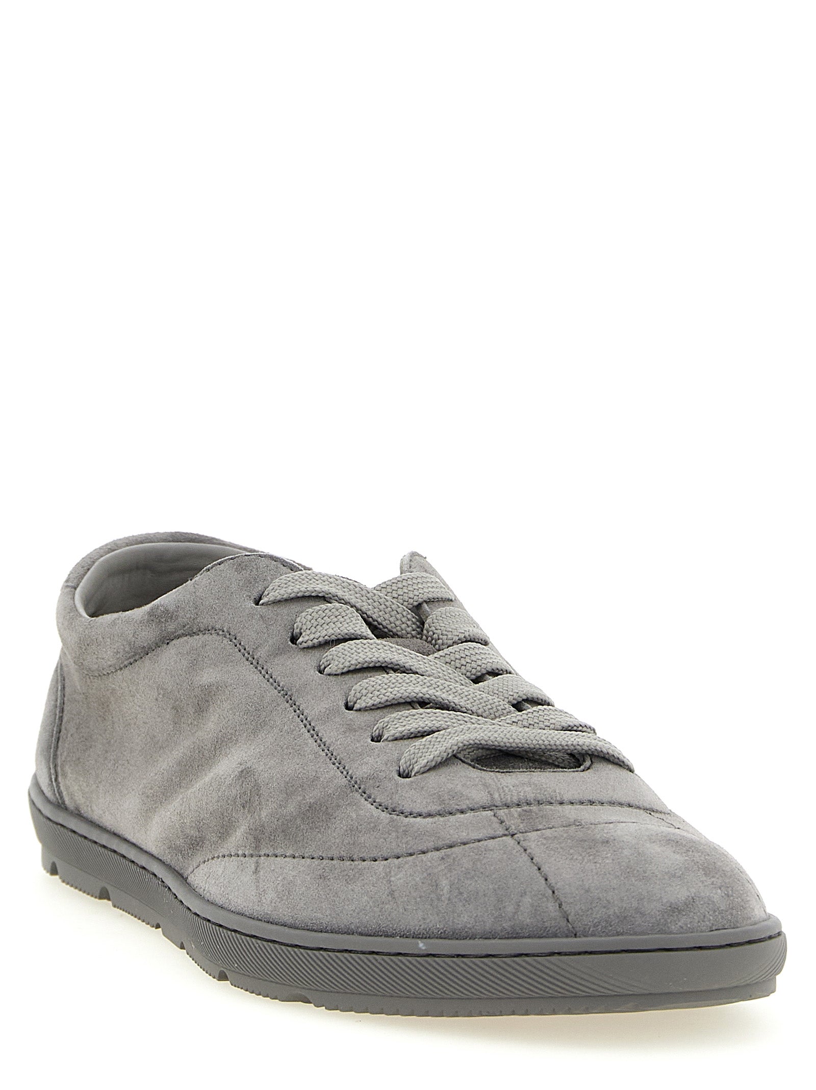Brunello Cucinelli Men Suede 'Light' Sneakers BRUNELLO CUCINELLI