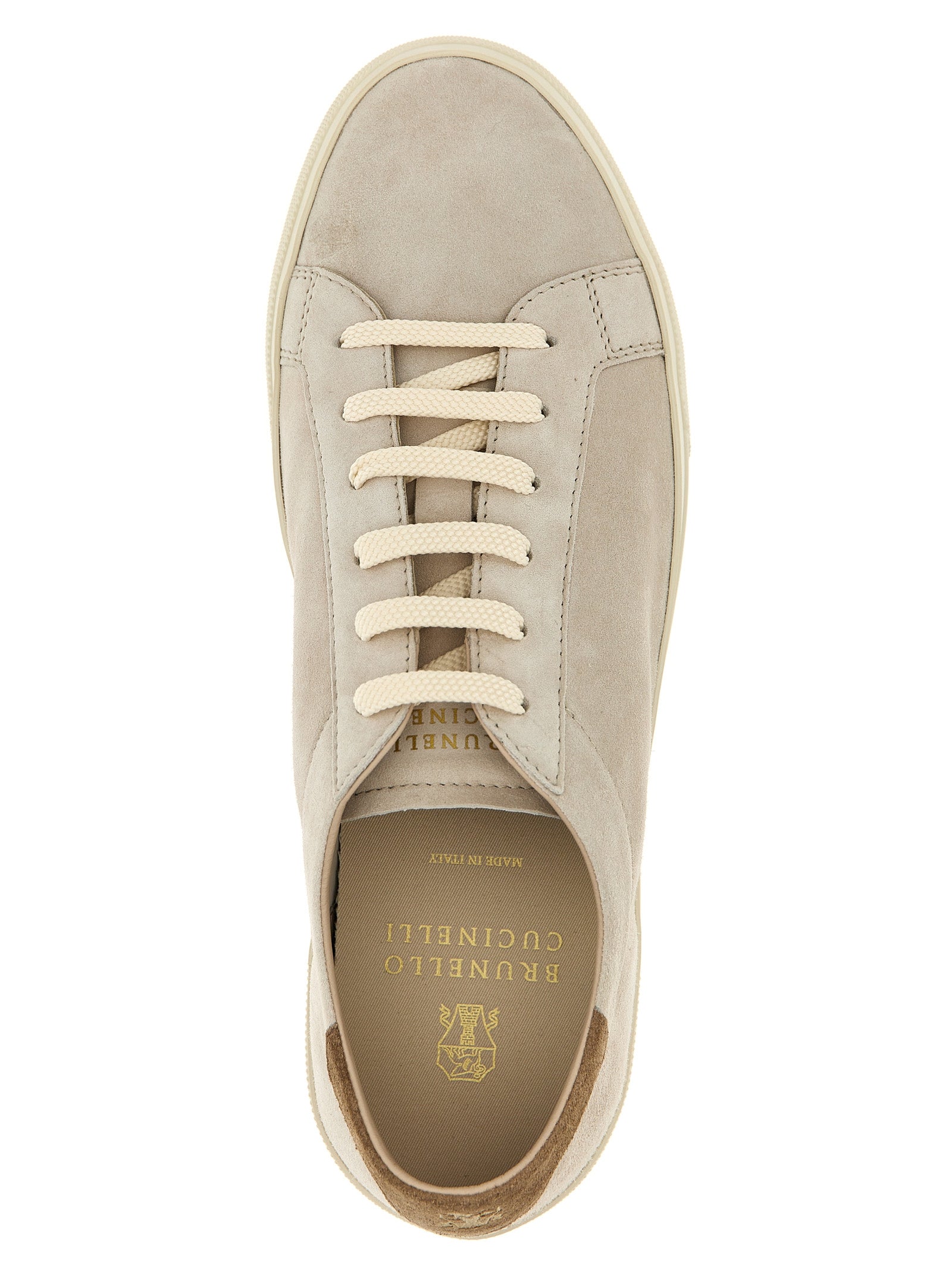Brunello Cucinelli Men Suede Sneakers BRUNELLO CUCINELLI