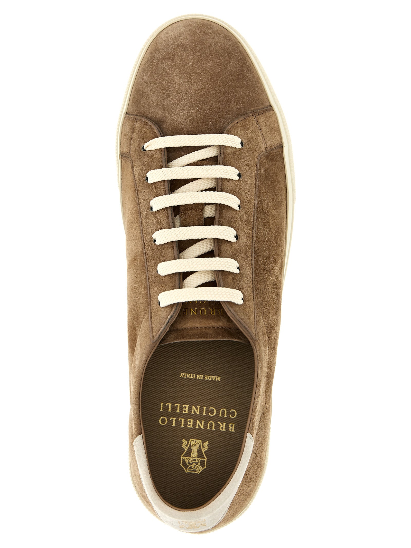 Brunello Cucinelli Men Suede Sneakers BRUNELLO CUCINELLI