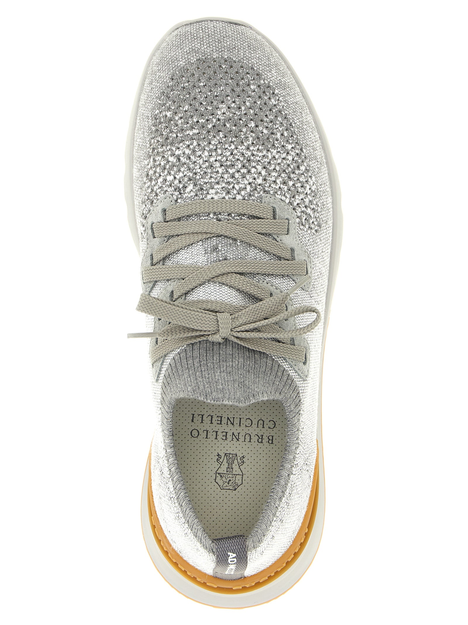 Brunello Cucinelli Men Knitted Sneakers BRUNELLO CUCINELLI