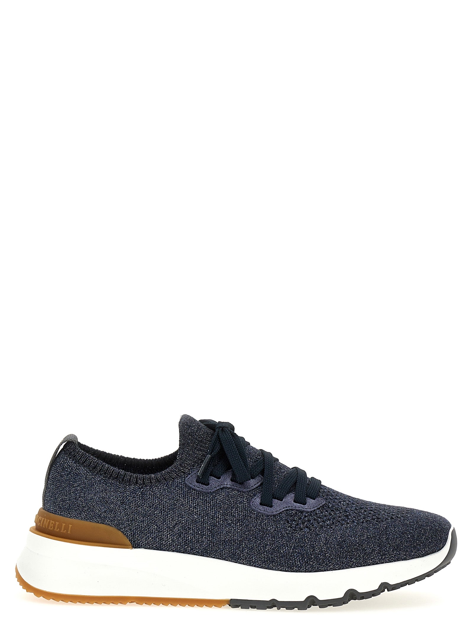Brunello Cucinelli Men Knitted Sneakers BRUNELLO CUCINELLI