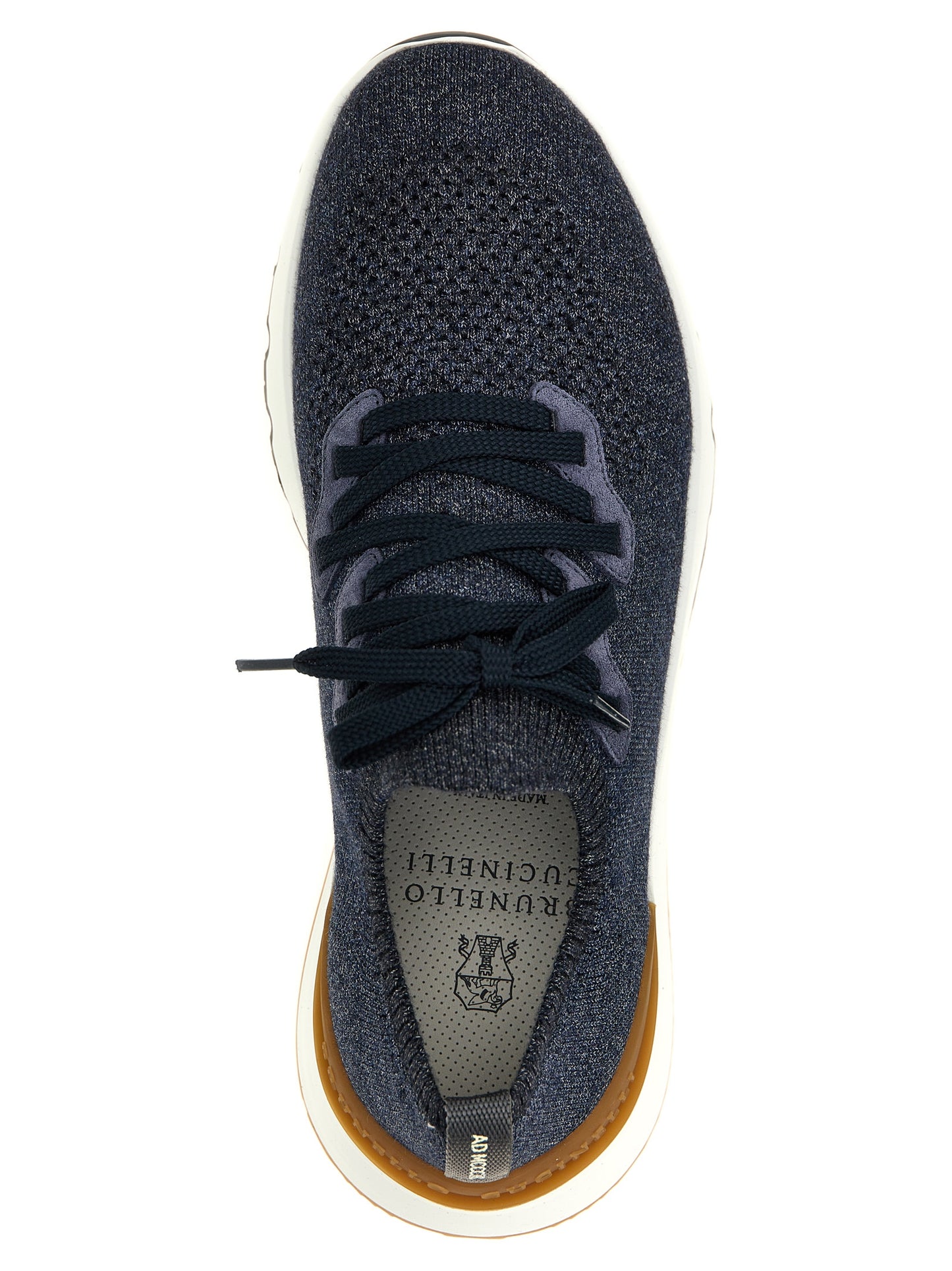 Brunello Cucinelli Men Knitted Sneakers BRUNELLO CUCINELLI