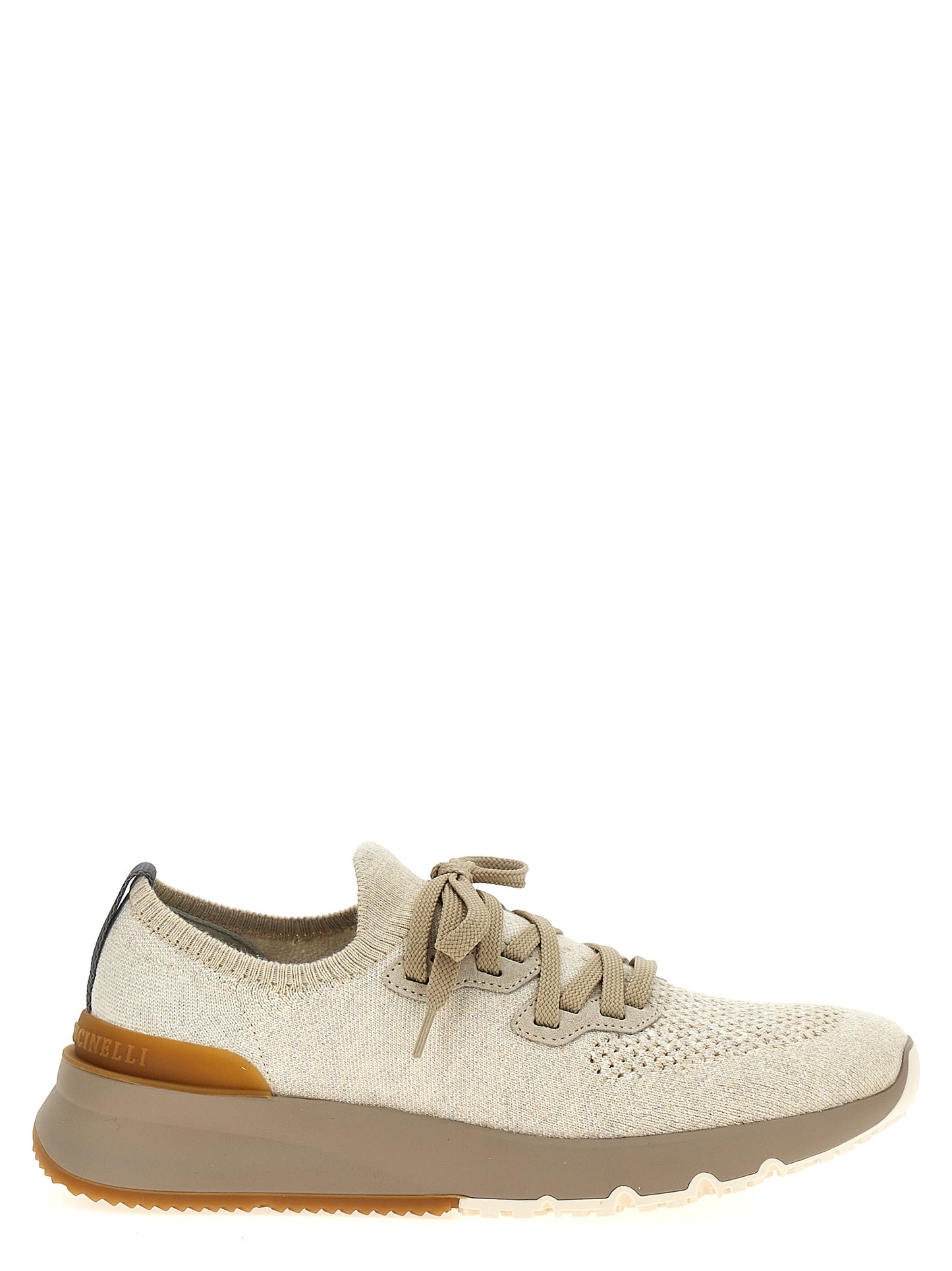 Brunello Cucinelli Men Knitted Sneakers BRUNELLO CUCINELLI