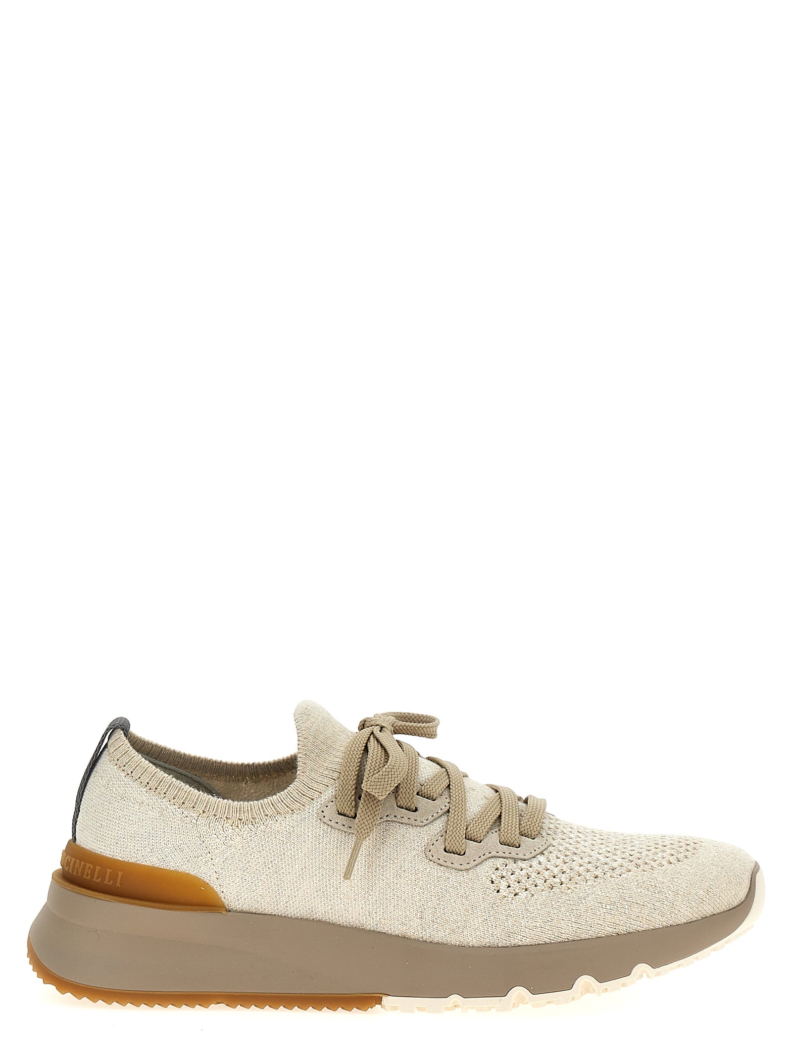 Brunello Cucinelli Men Knitted Sneakers BRUNELLO CUCINELLI