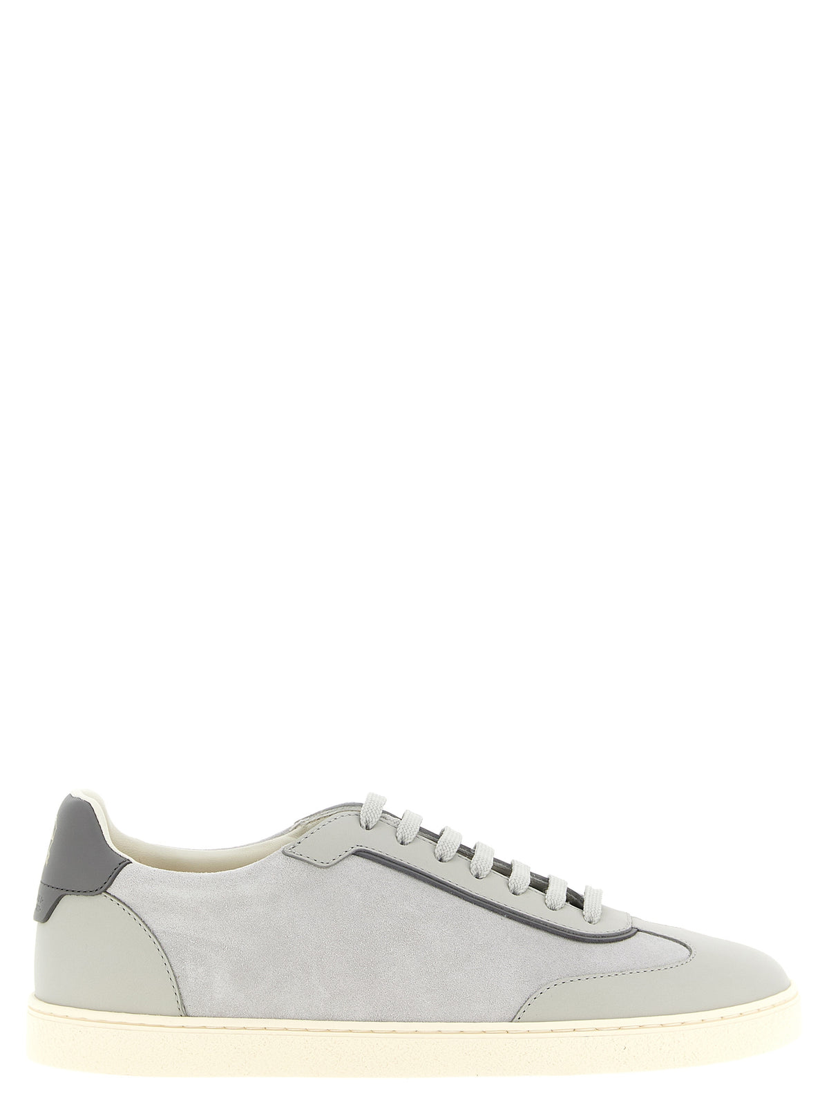 Brunello Cucinelli Men Leather And Suede Sneakers BRUNELLO CUCINELLI