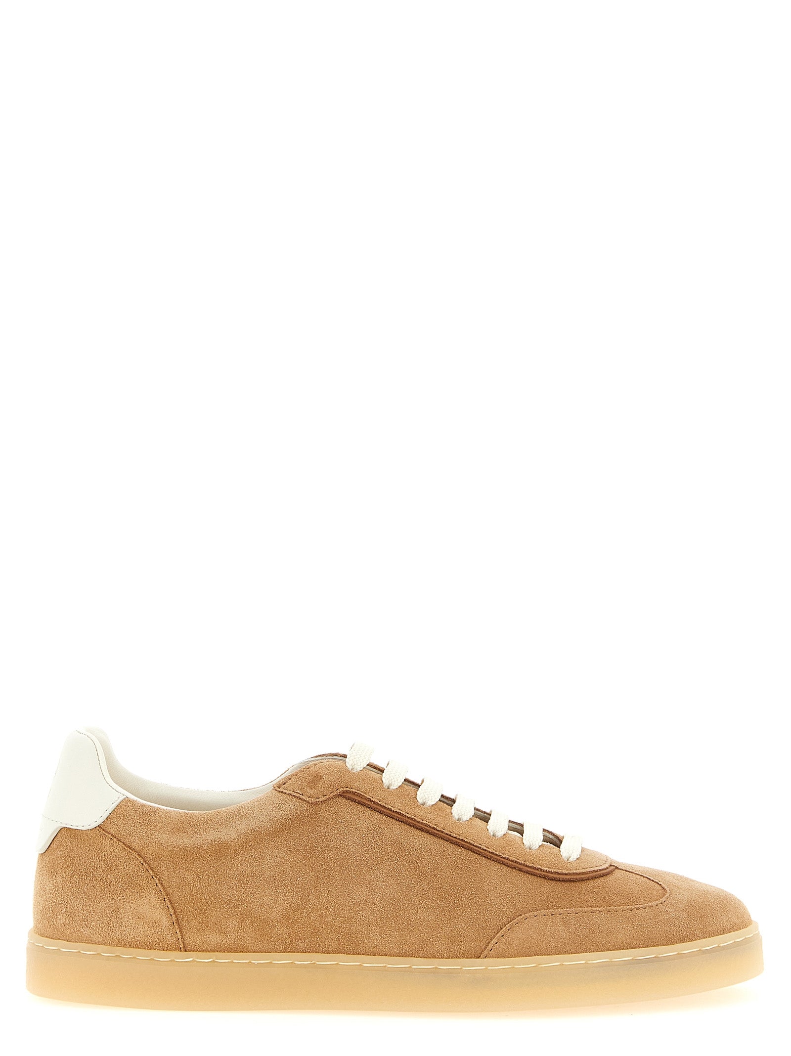 Brunello Cucinelli Men Suede Sneakers BRUNELLO CUCINELLI