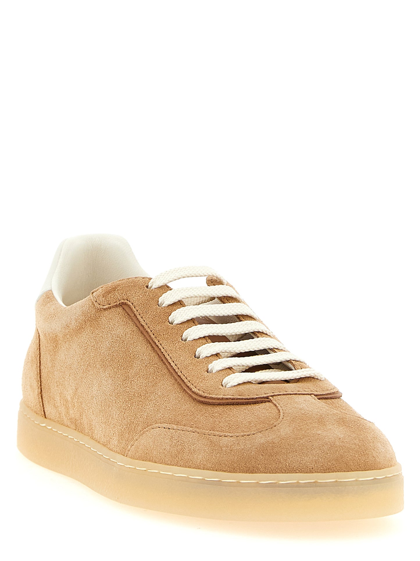 Brunello Cucinelli Men Suede Sneakers BRUNELLO CUCINELLI