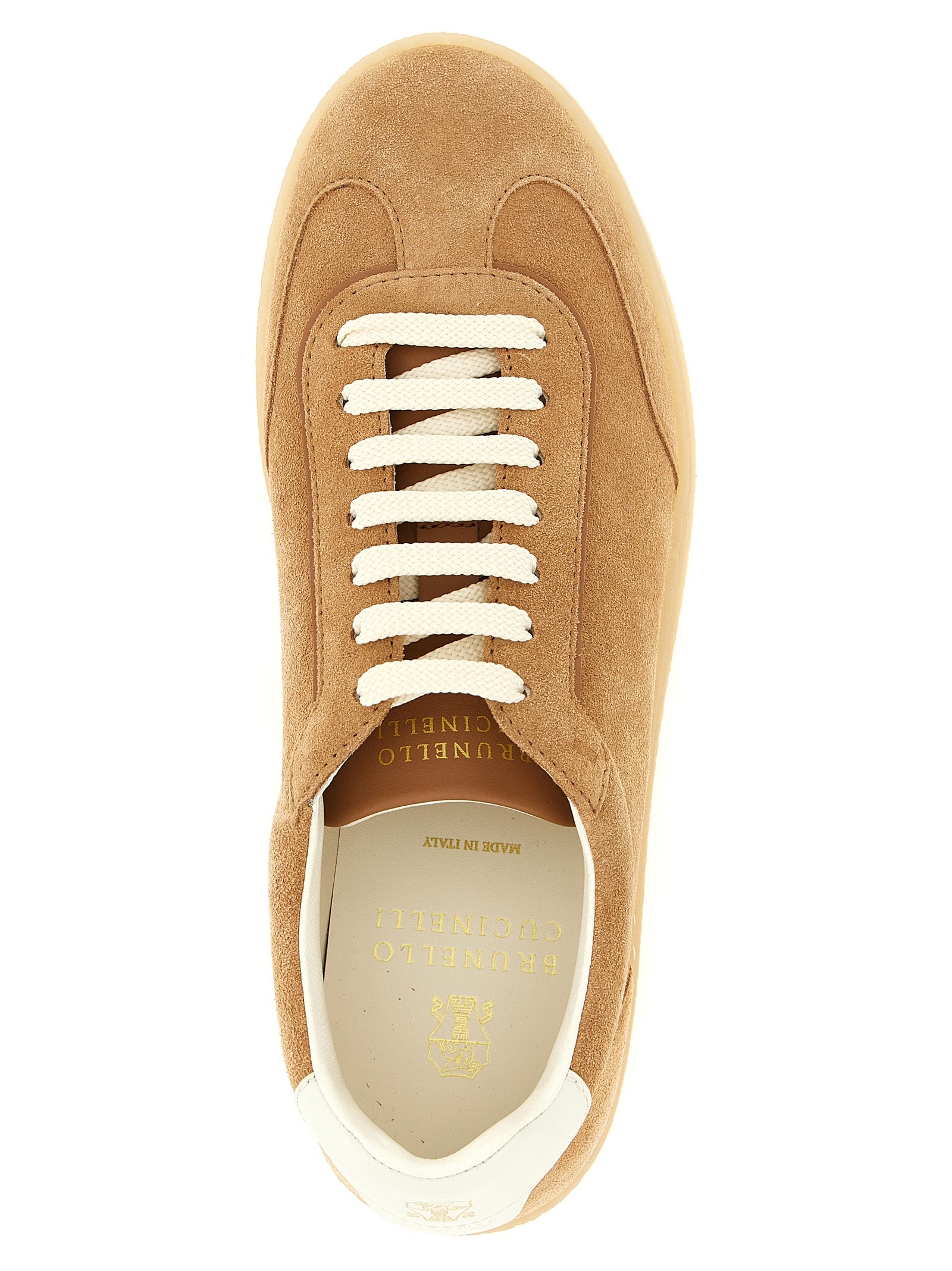 Brunello Cucinelli Men Suede Sneakers BRUNELLO CUCINELLI