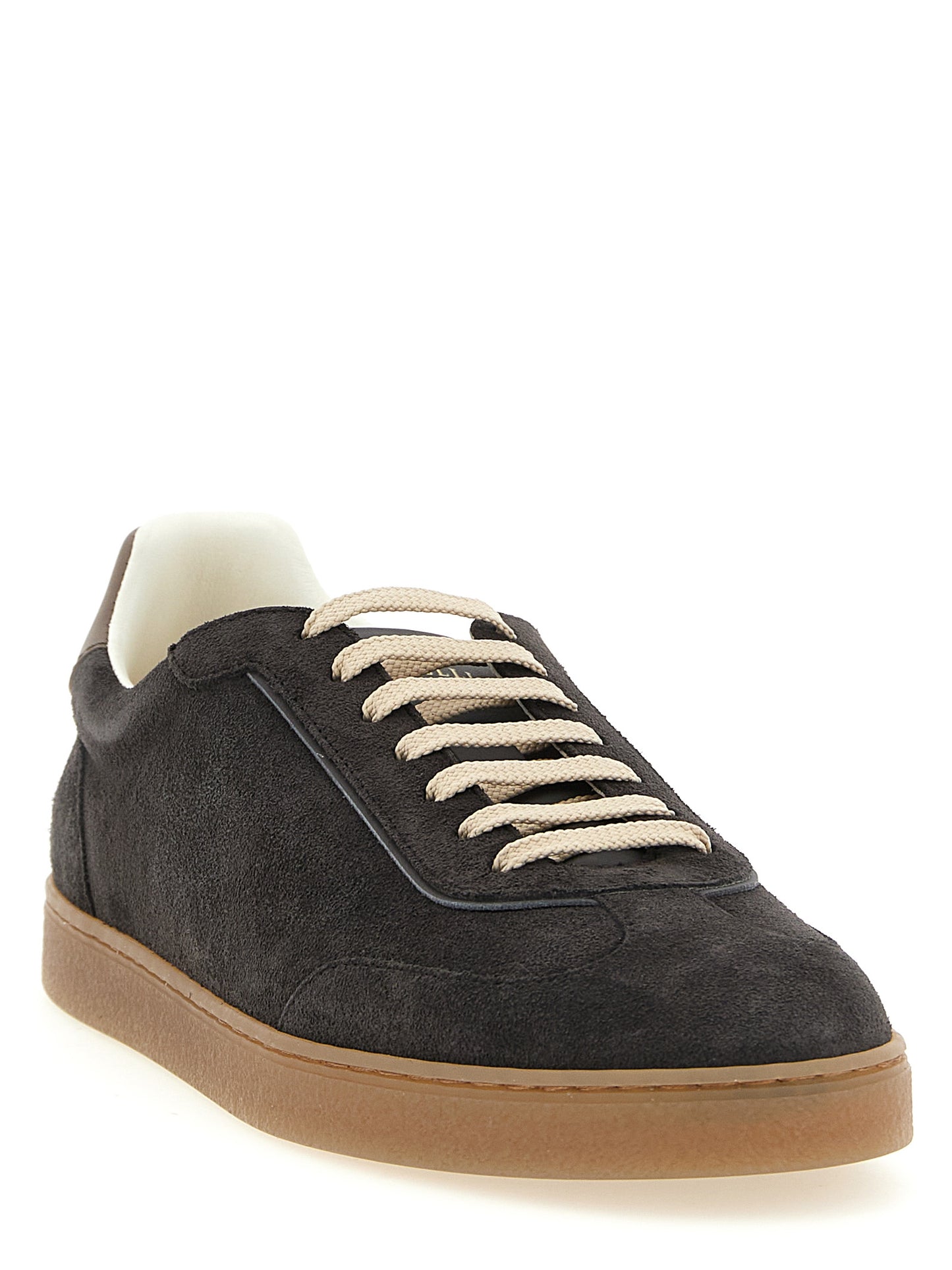 Brunello Cucinelli Men Suede Sneakers BRUNELLO CUCINELLI