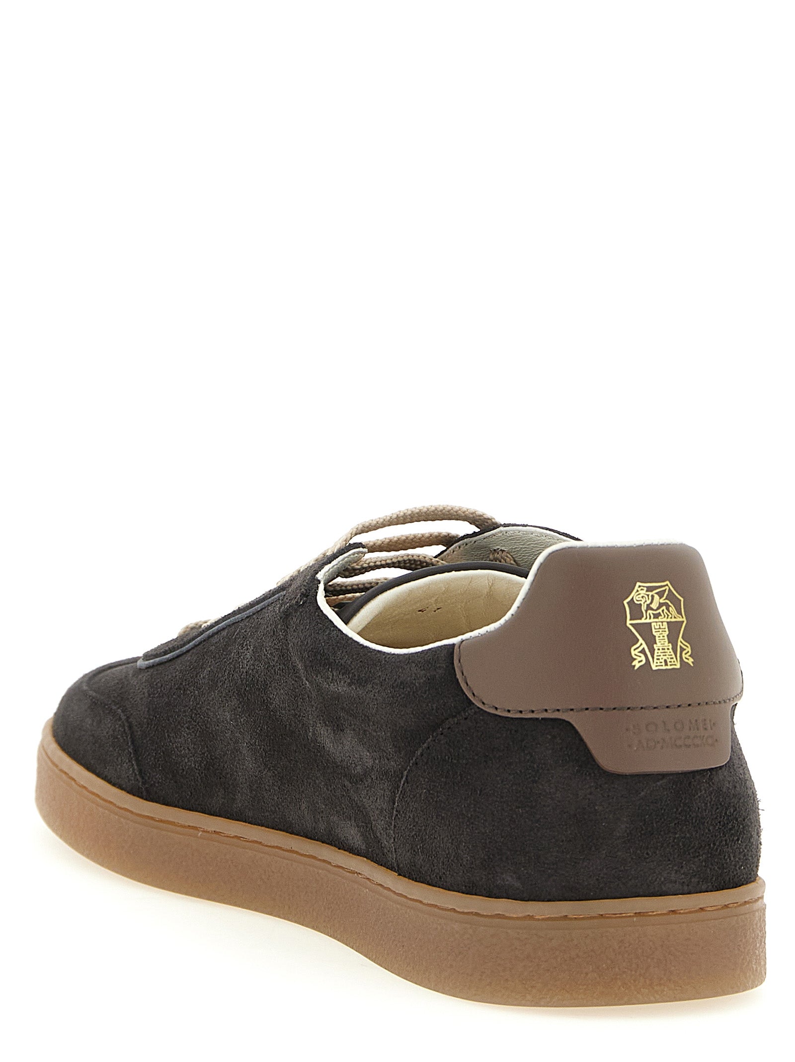 Brunello Cucinelli Men Suede Sneakers BRUNELLO CUCINELLI