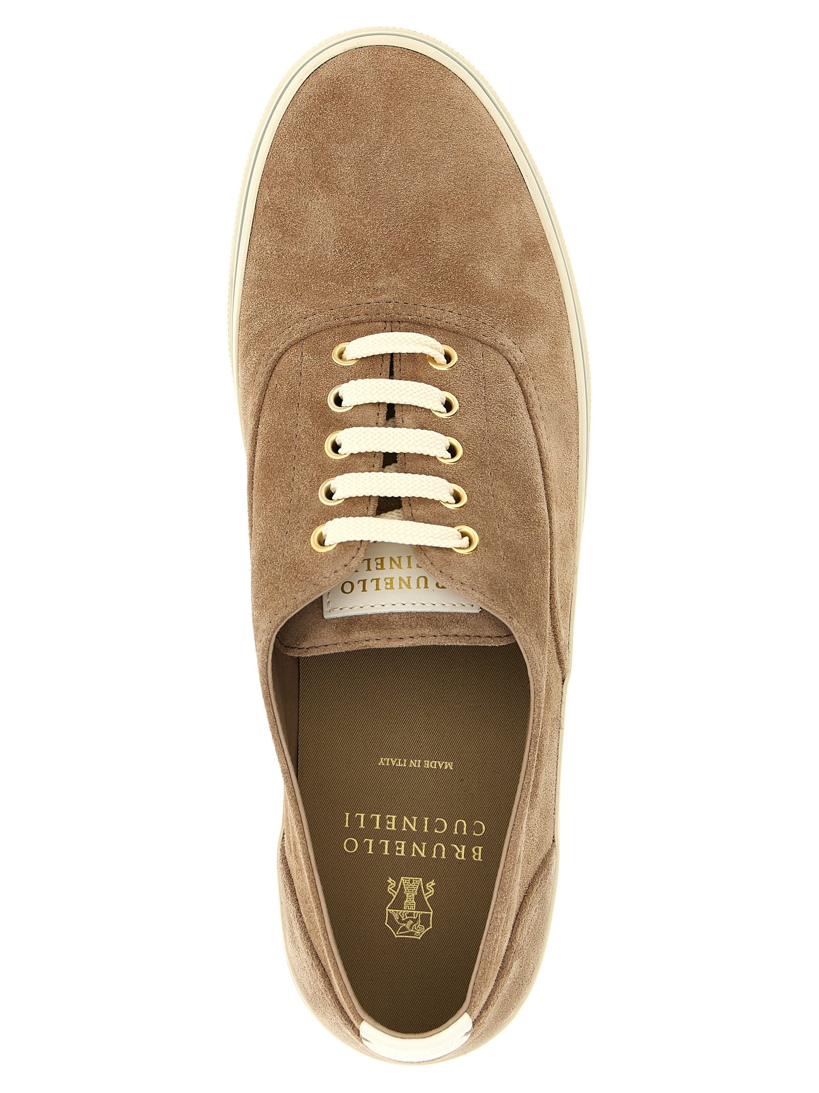 Brunello Cucinelli Men Suede Sneakers BRUNELLO CUCINELLI