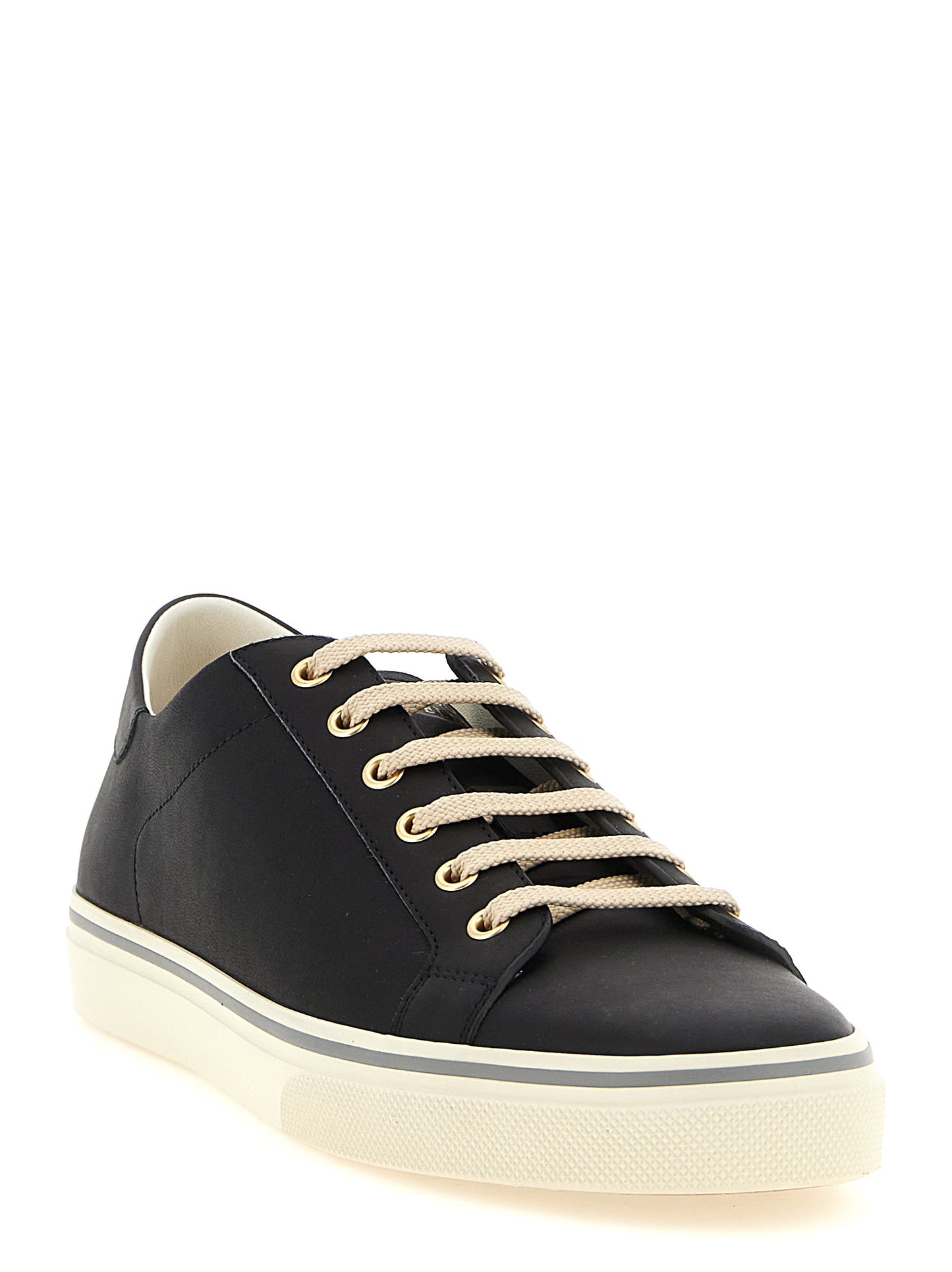 Brunello Cucinelli Men Leather Sneakers BRUNELLO CUCINELLI