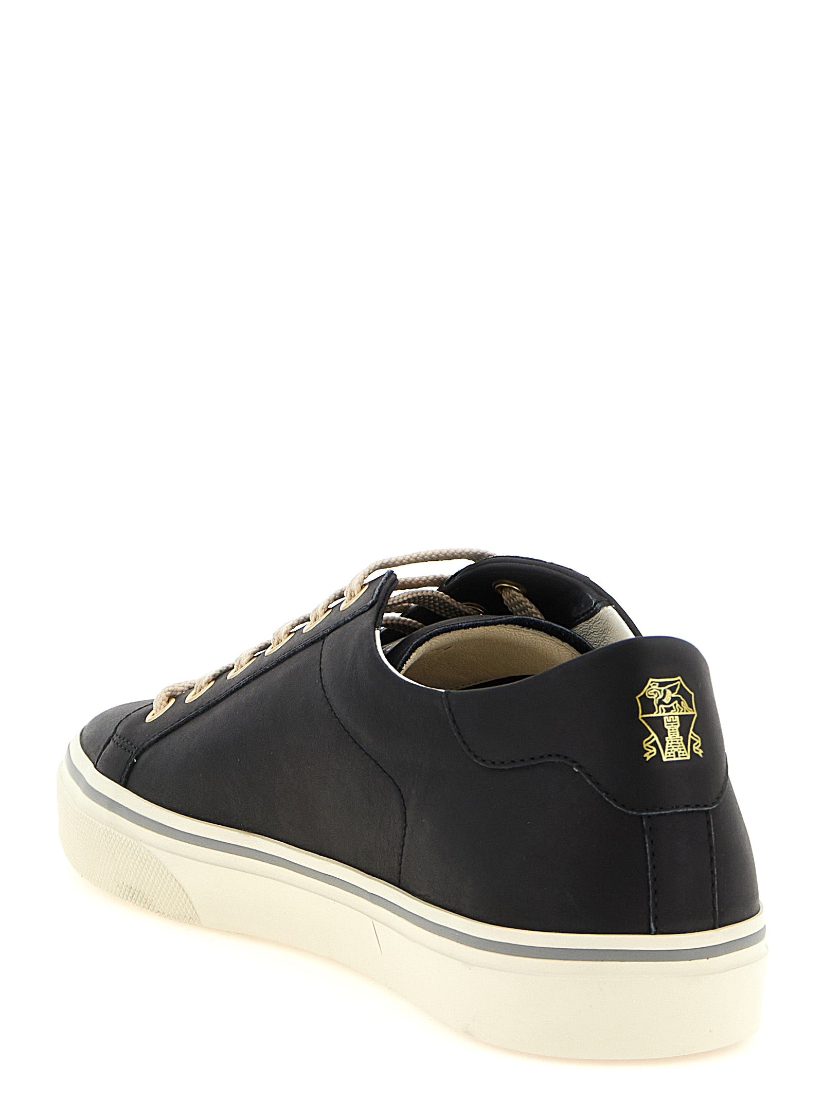Brunello Cucinelli Men Leather Sneakers BRUNELLO CUCINELLI