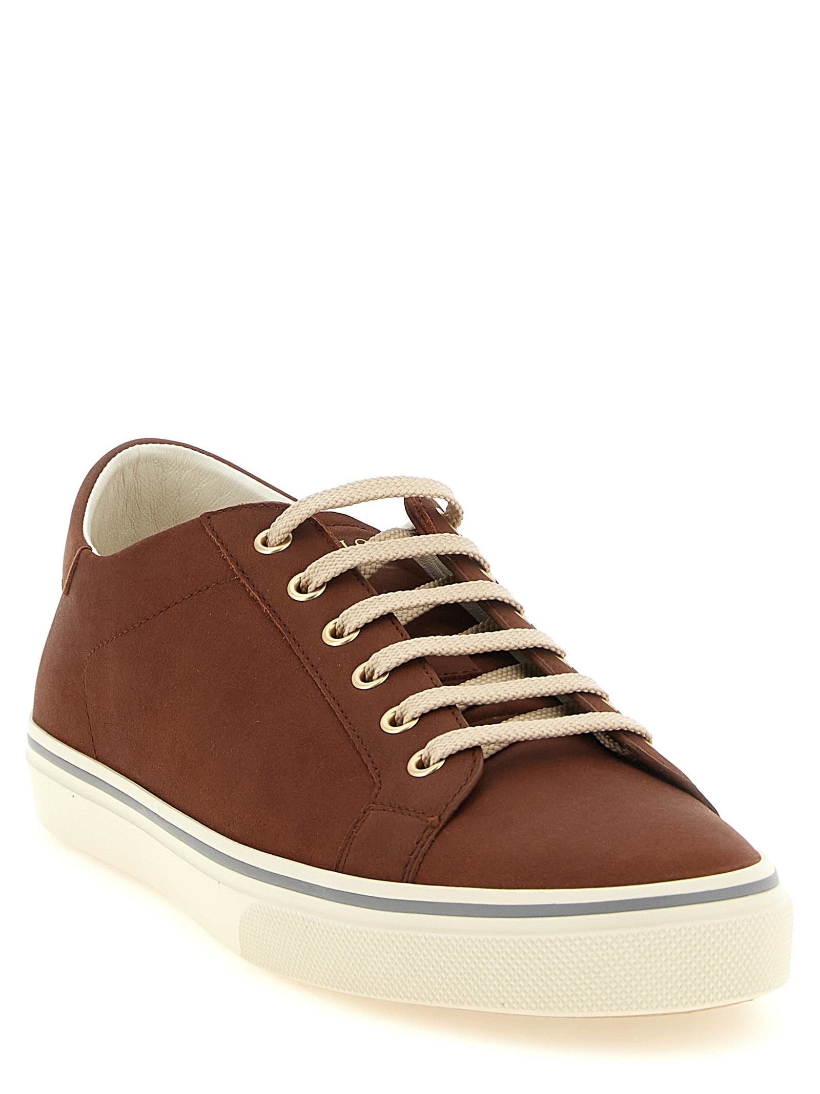 Brunello Cucinelli Men Suede Sneakers BRUNELLO CUCINELLI