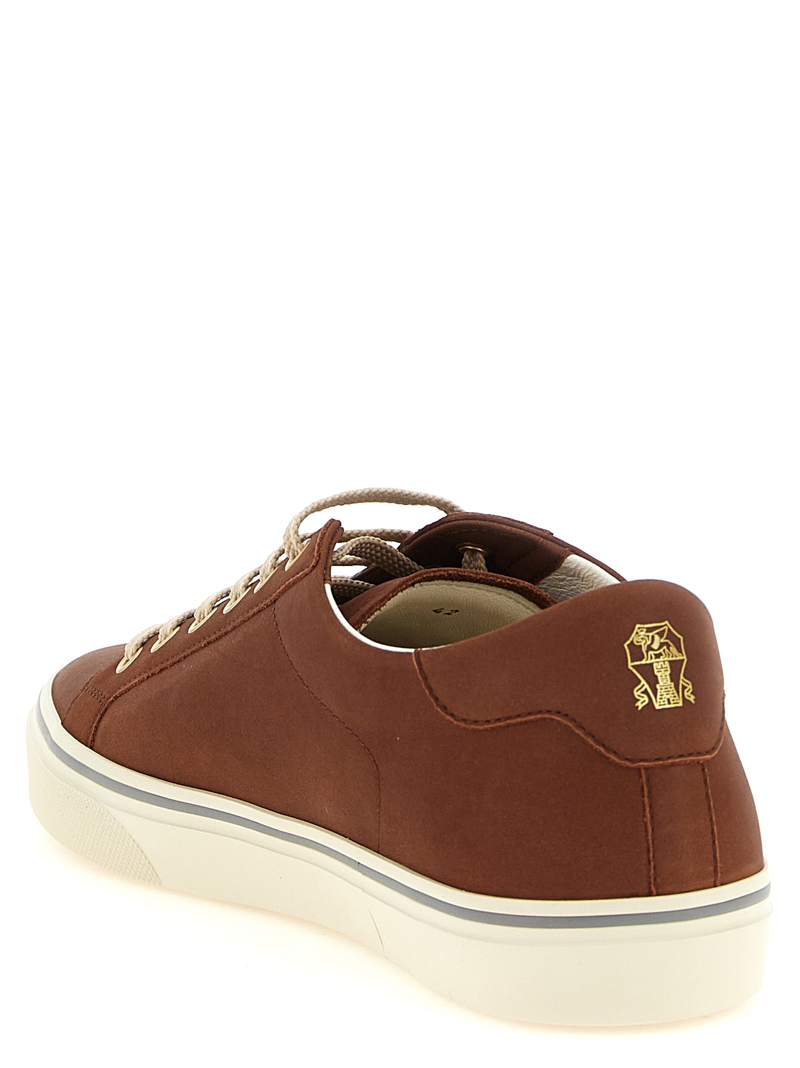 Brunello Cucinelli Men Suede Sneakers BRUNELLO CUCINELLI