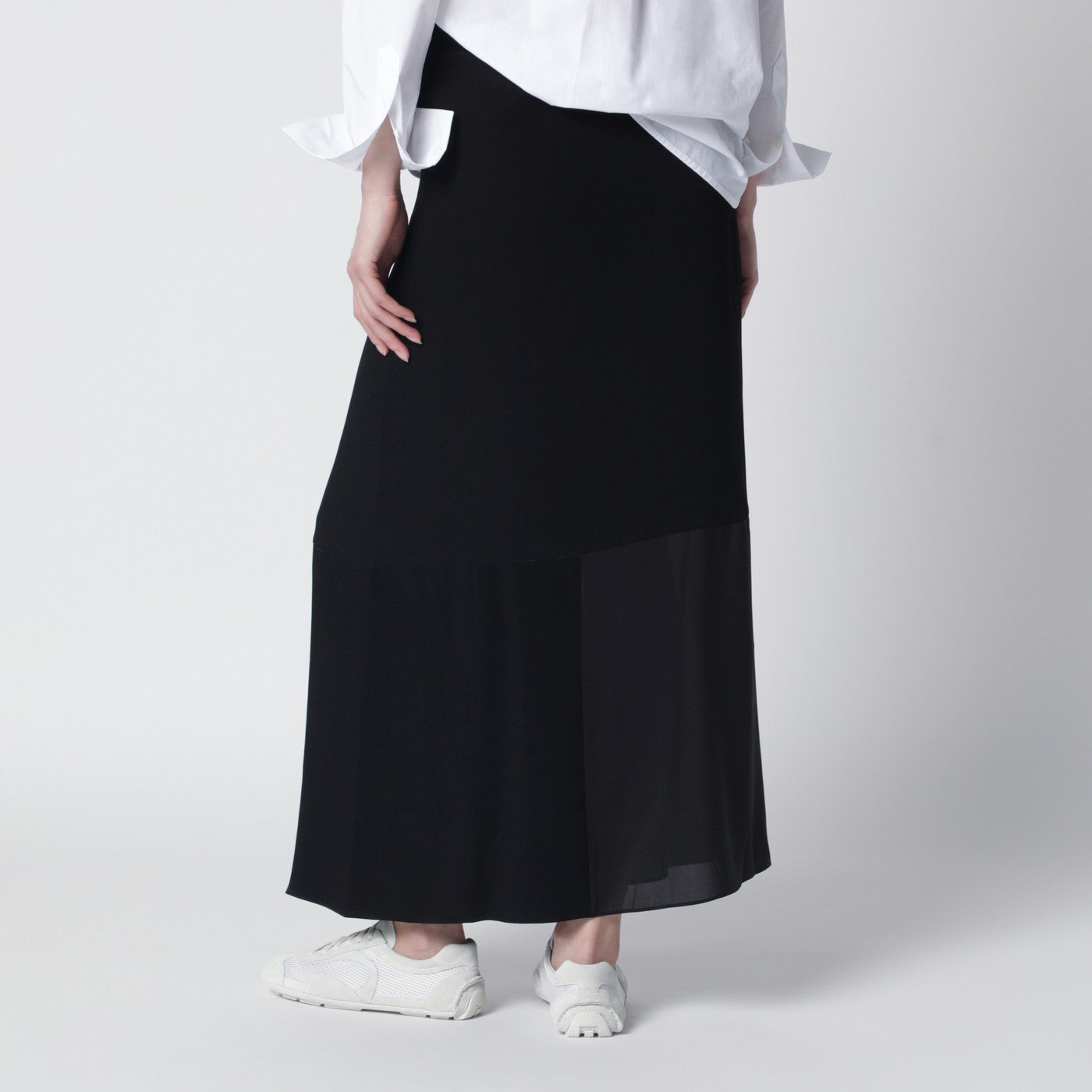 6397 Black Patchwork Skirt Women 6397