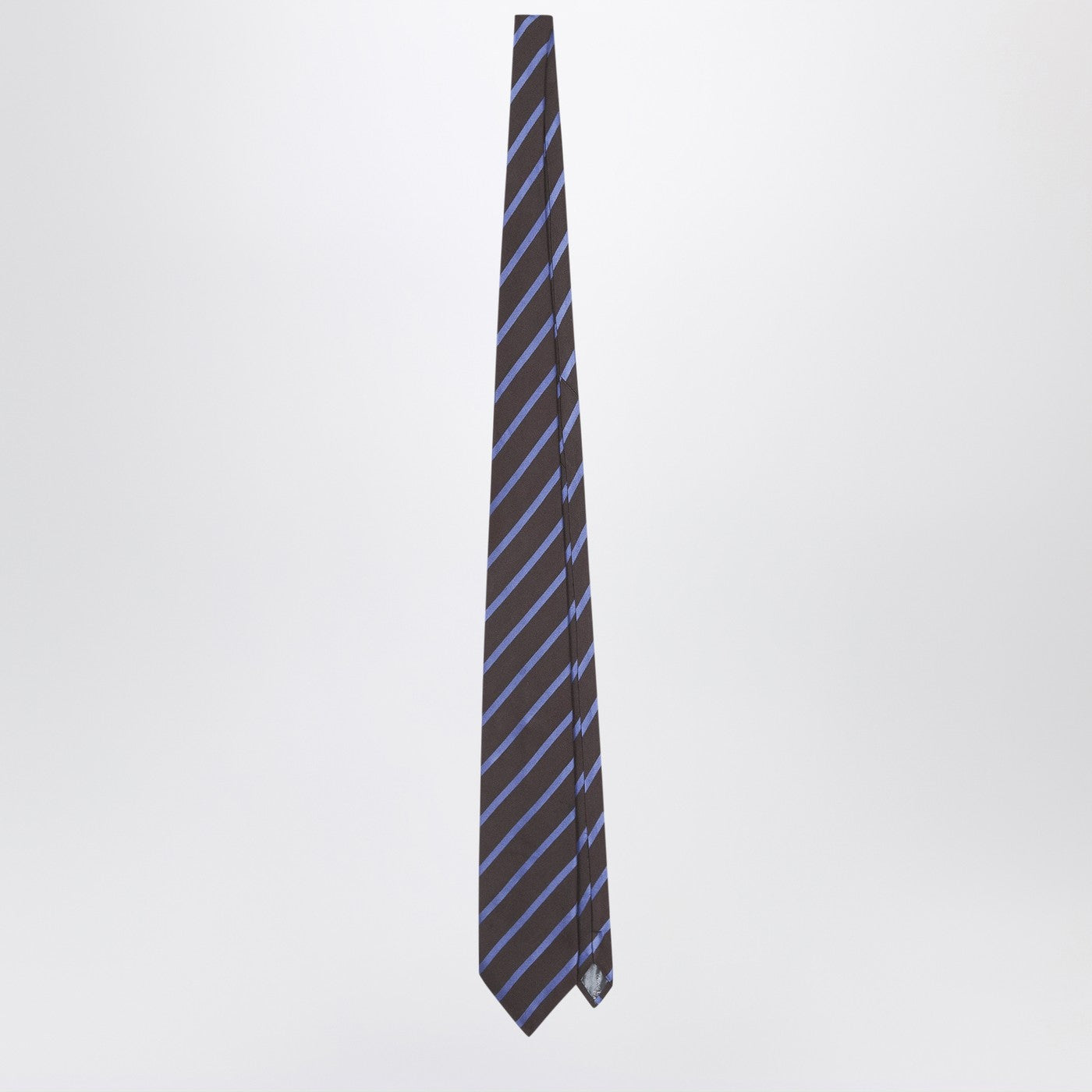 The Frankie Shop Lene Striped Tie In Brown Women The Frankie Shop