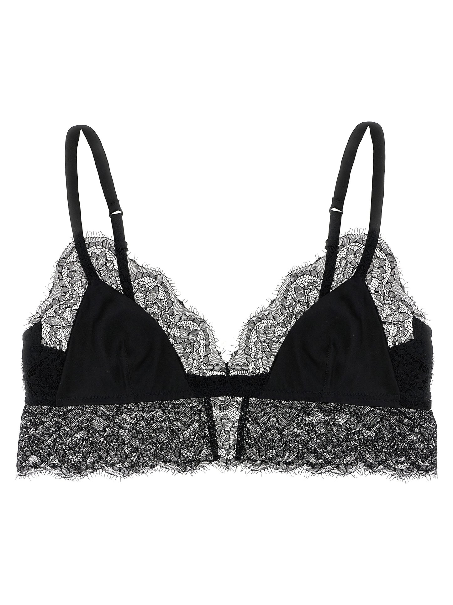 Dolce & Gabbana Women Lace Satin Bra DOLCE & GABBANA