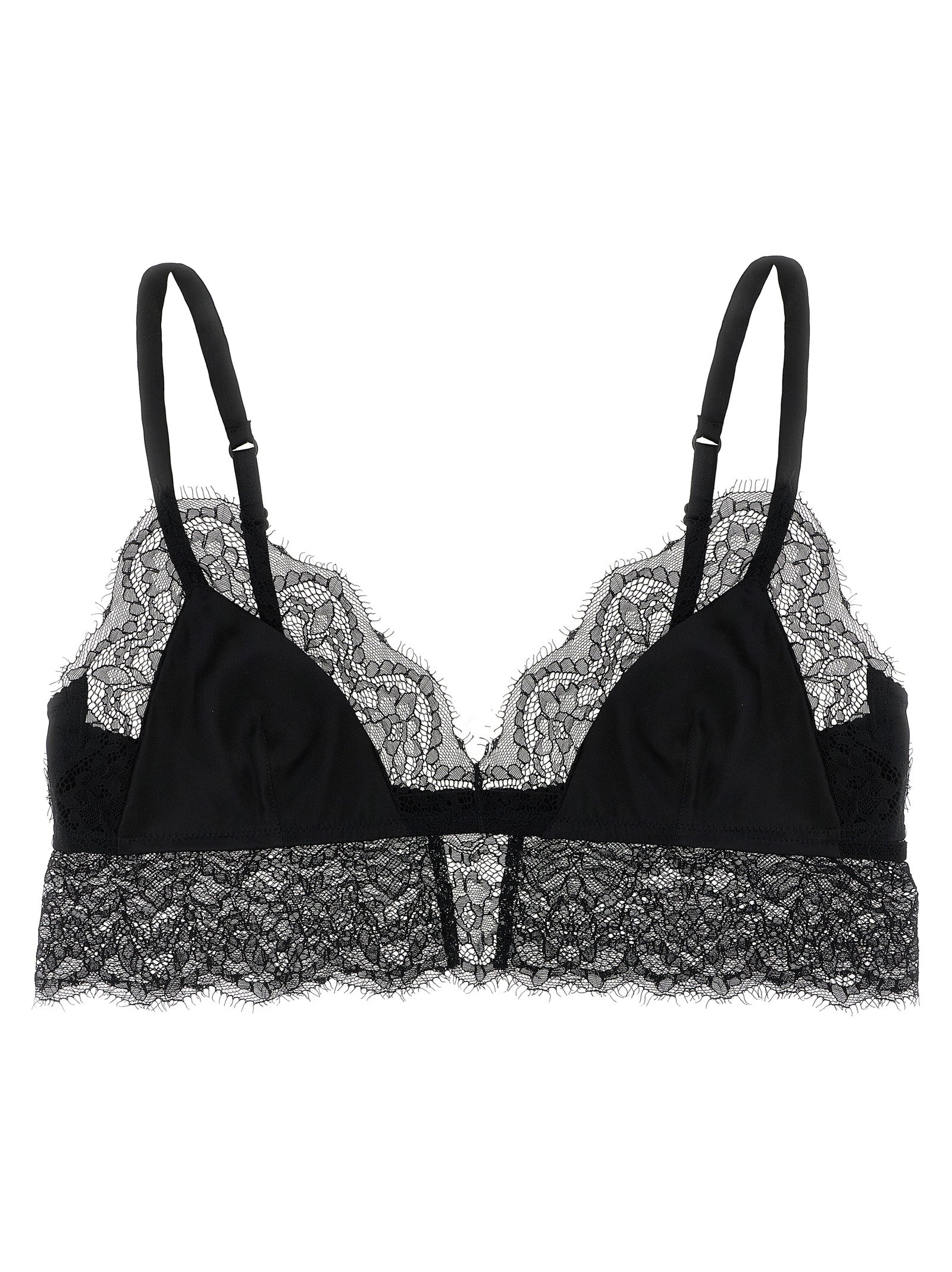 Dolce & Gabbana Women Lace Satin Bra DOLCE & GABBANA