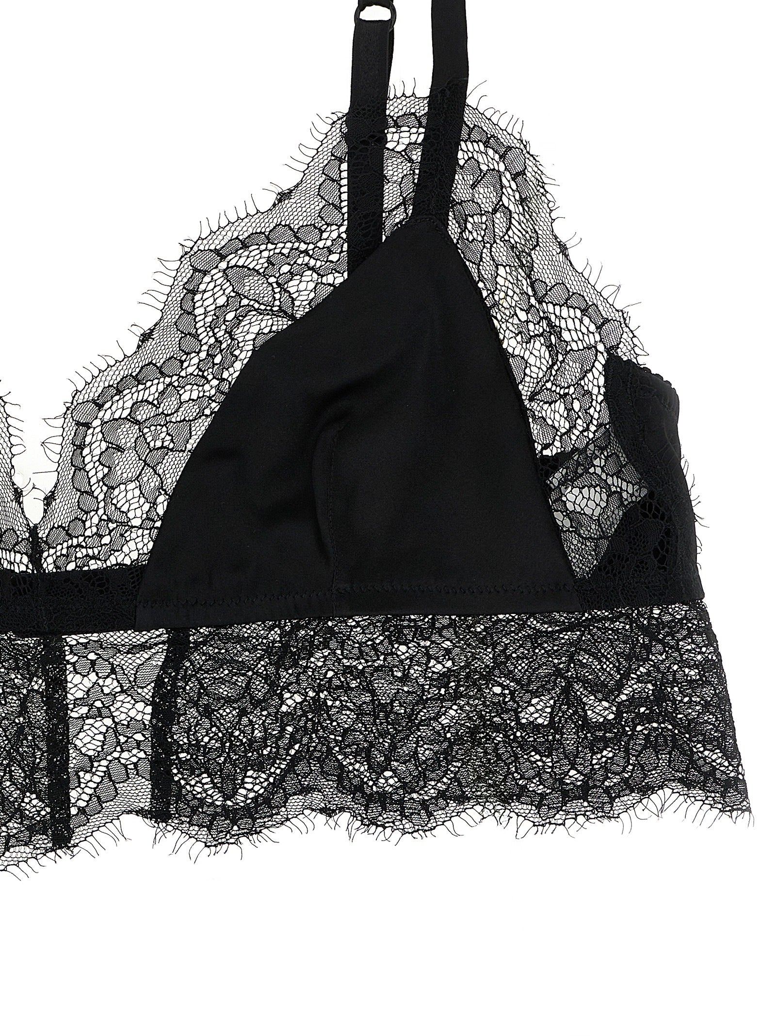 Dolce & Gabbana Women Lace Satin Bra DOLCE & GABBANA