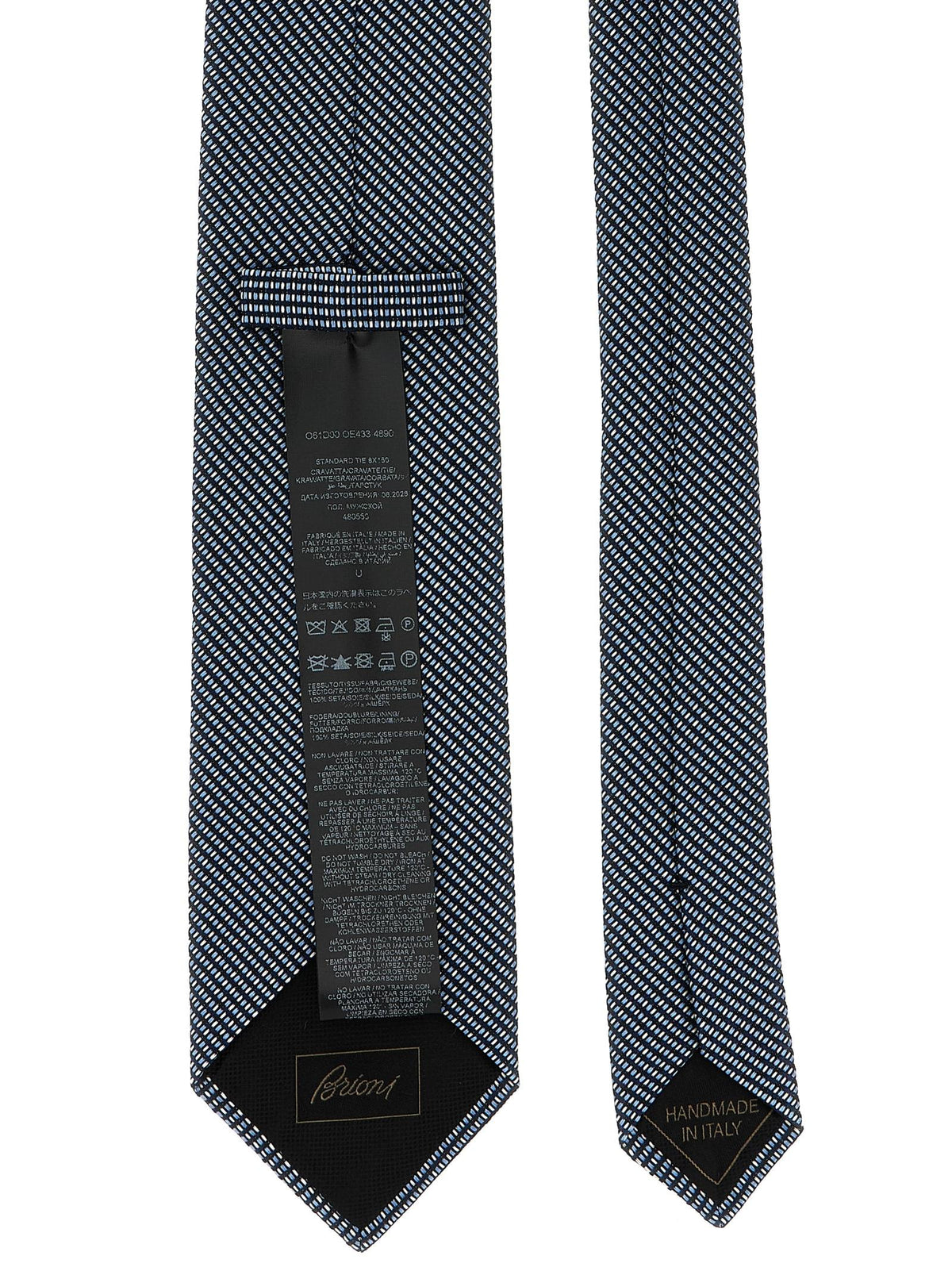 Brioni Men Jacquard Silk Tie BRIONI