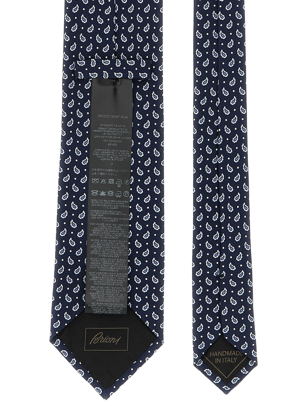 Brioni Men Micro-Paisley Tie BRIONI