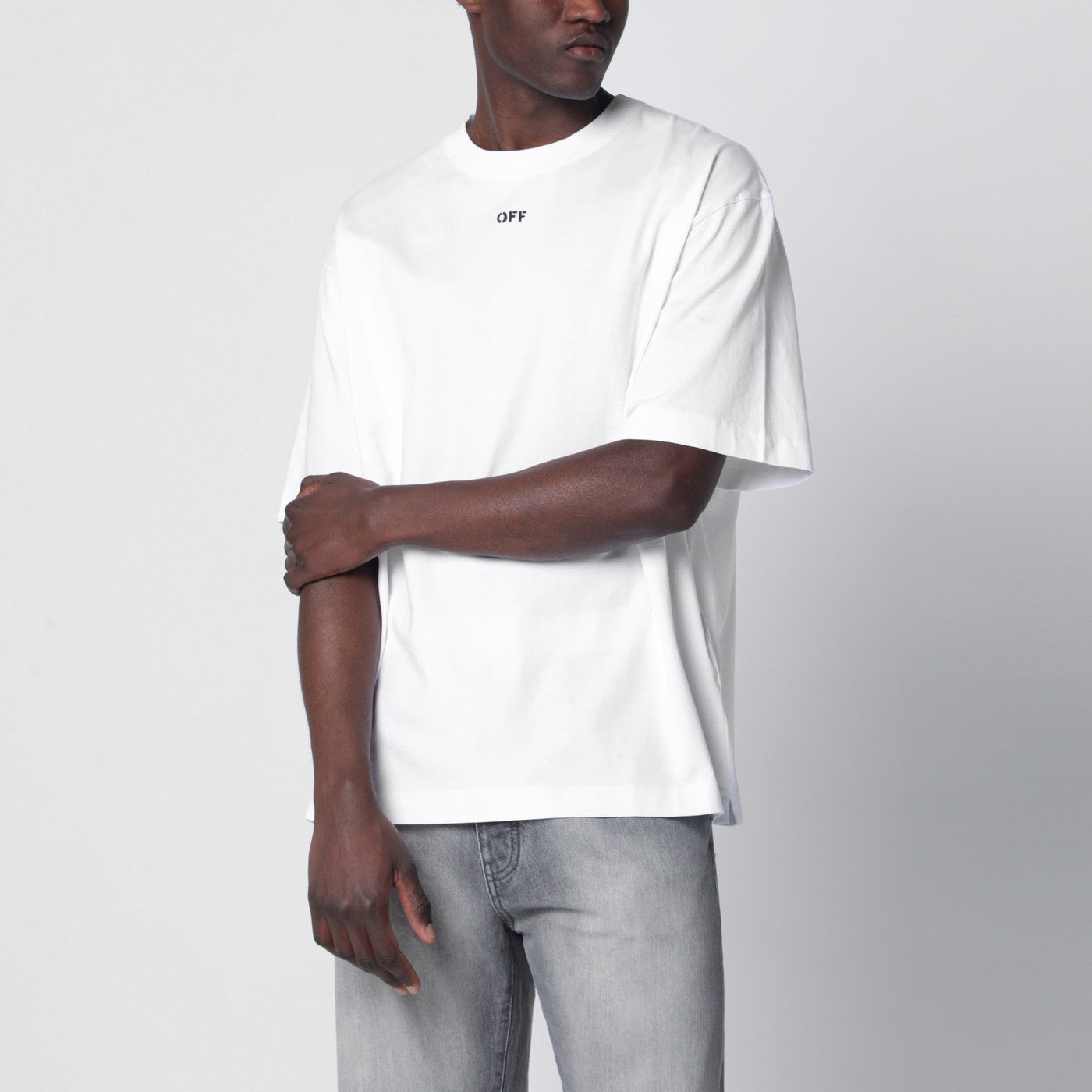 Off-White Chain Arrow Skate T-Shirt White Men OFF-WHITE