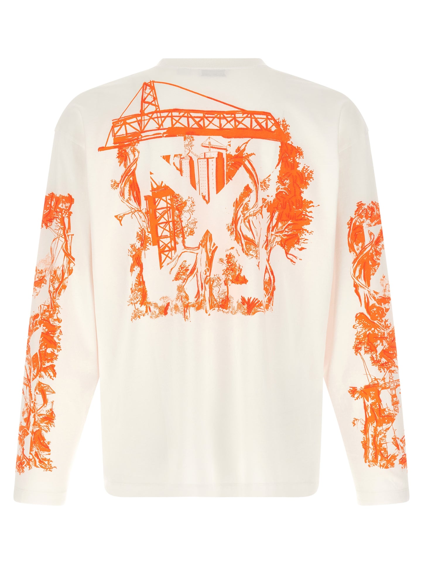 Off-White Men 'City Nature Skate' T-Shirt OFF-WHITE
