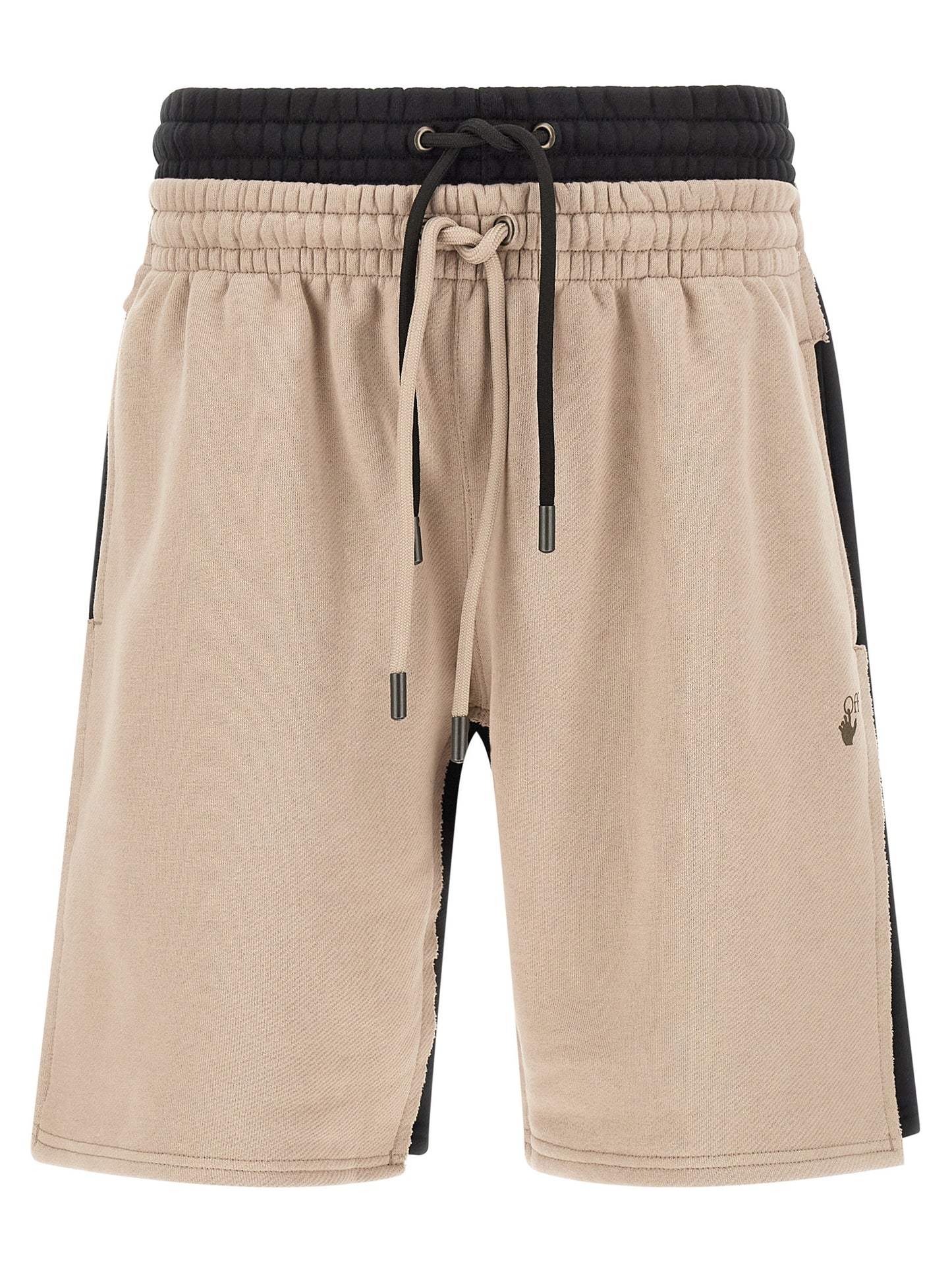 Off-White Men 'Spices Arrow Overlap Skate' Bermuda Shorts OFF-WHITE