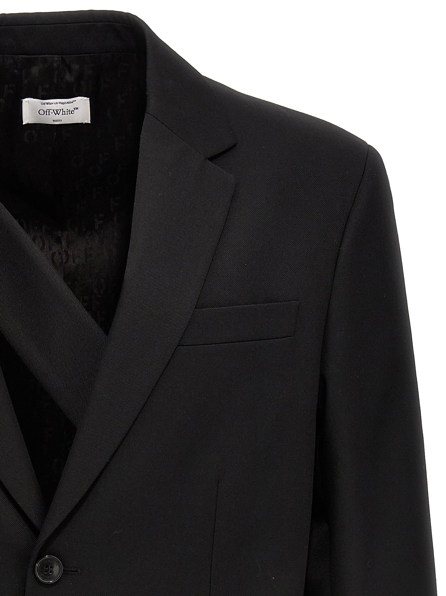 Off-White Men 'Ow Embroidery' Blazer OFF-WHITE