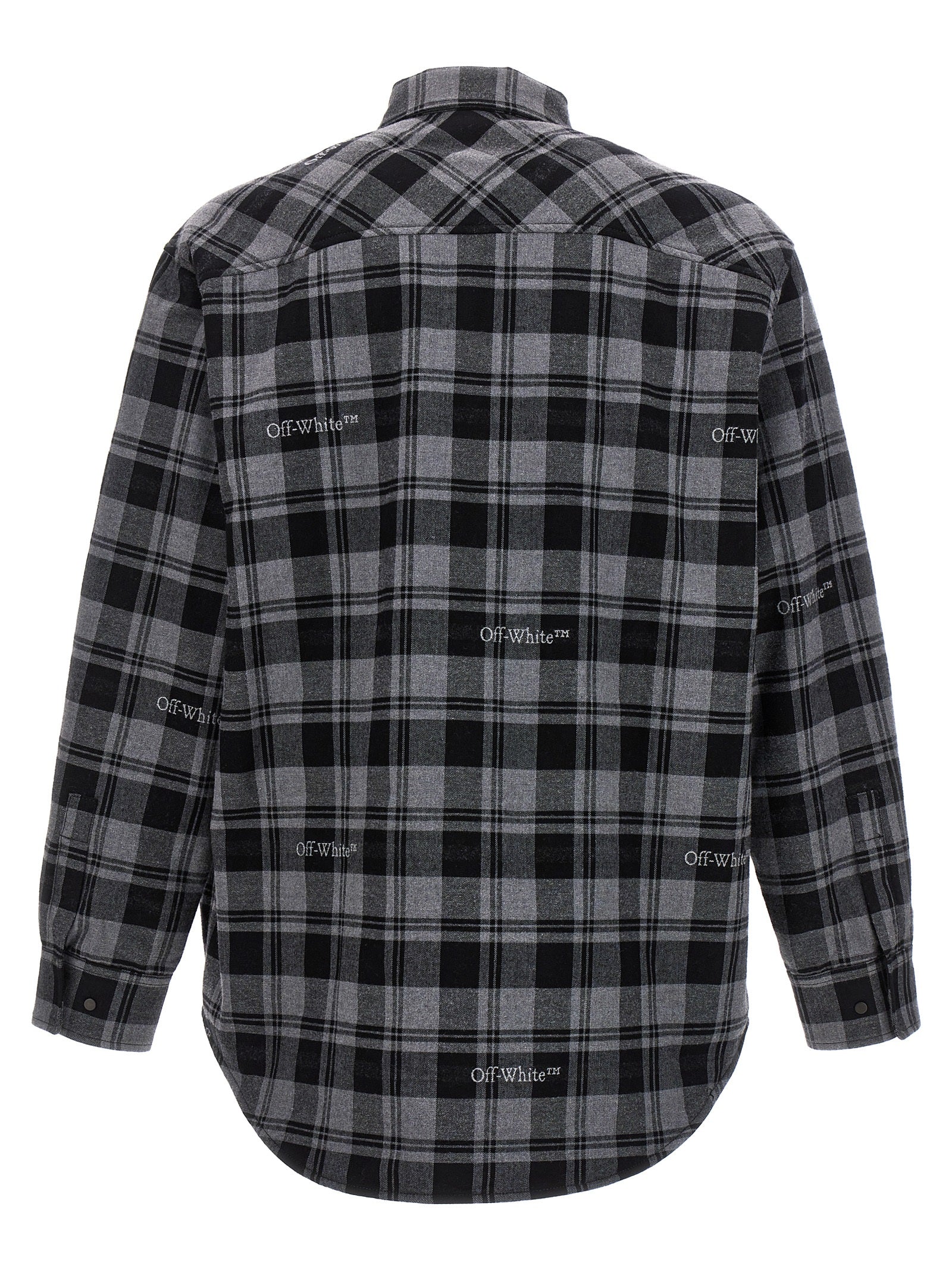 Off-White Men 'Check Flannel Padded' Jacket OFF-WHITE