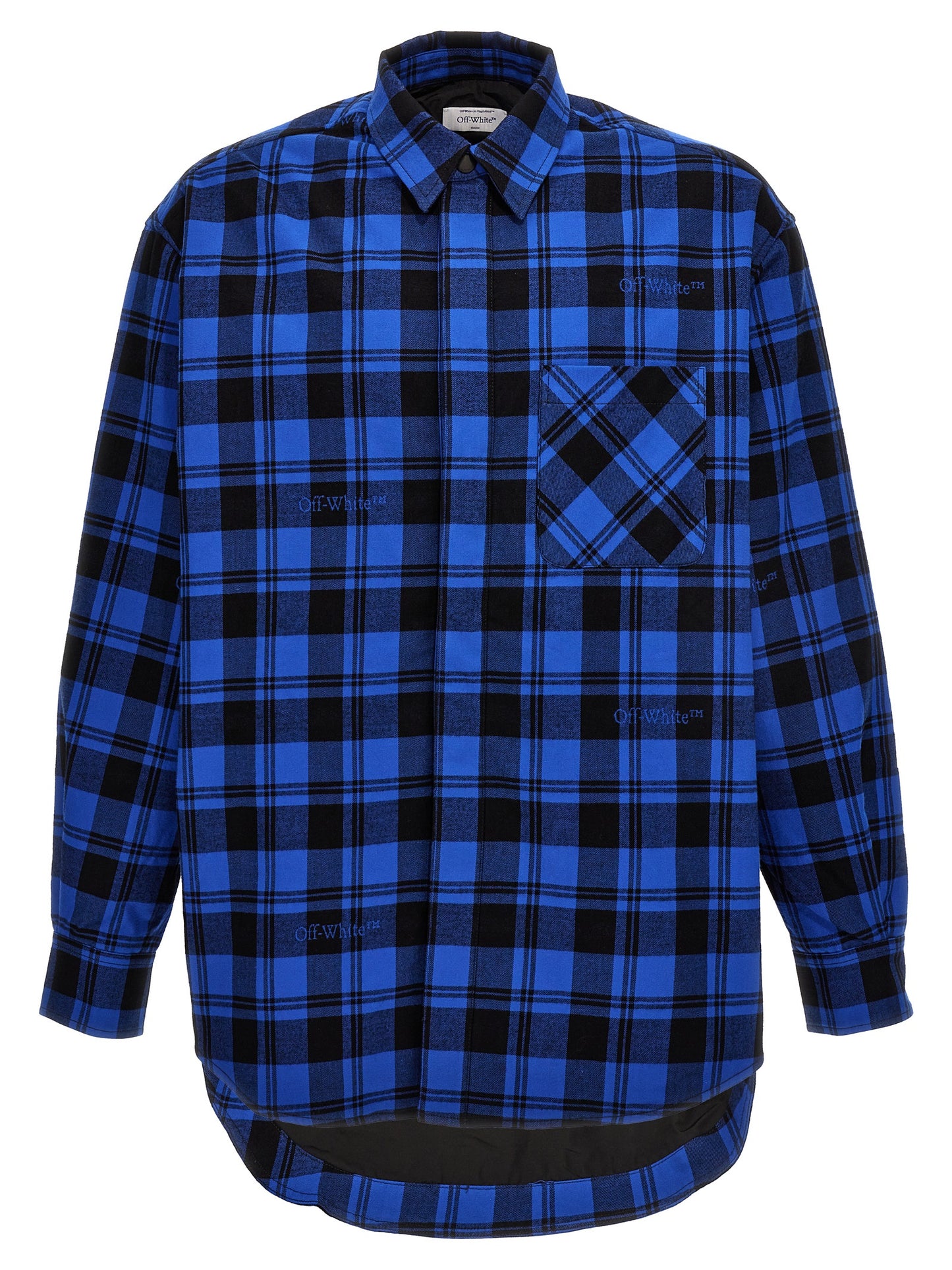 Off-White Men 'Check Flannel' Overshirt OFF-WHITE