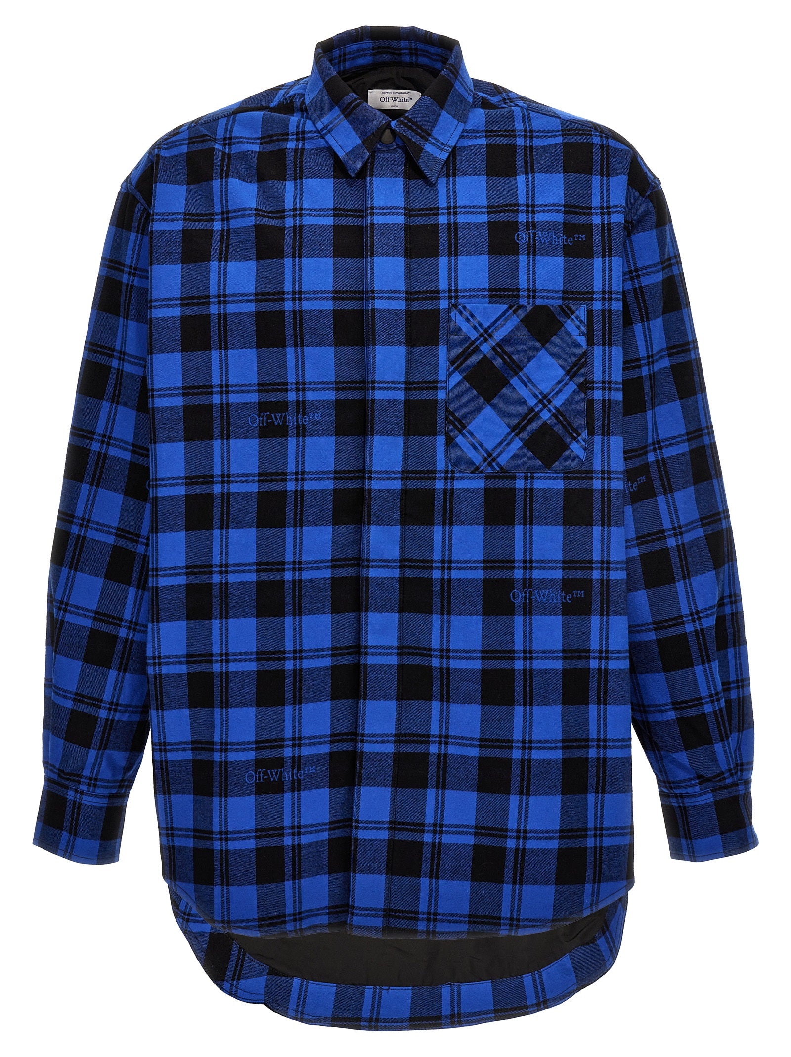 Off-White Men 'Check Flannel' Overshirt OFF-WHITE