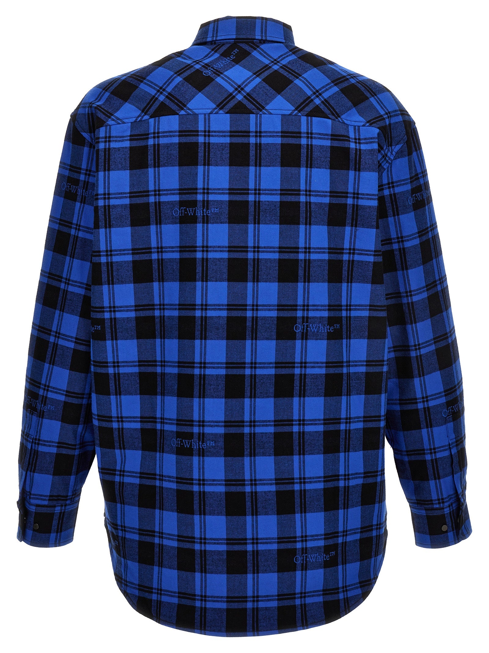 Off-White Men 'Check Flannel' Overshirt OFF-WHITE