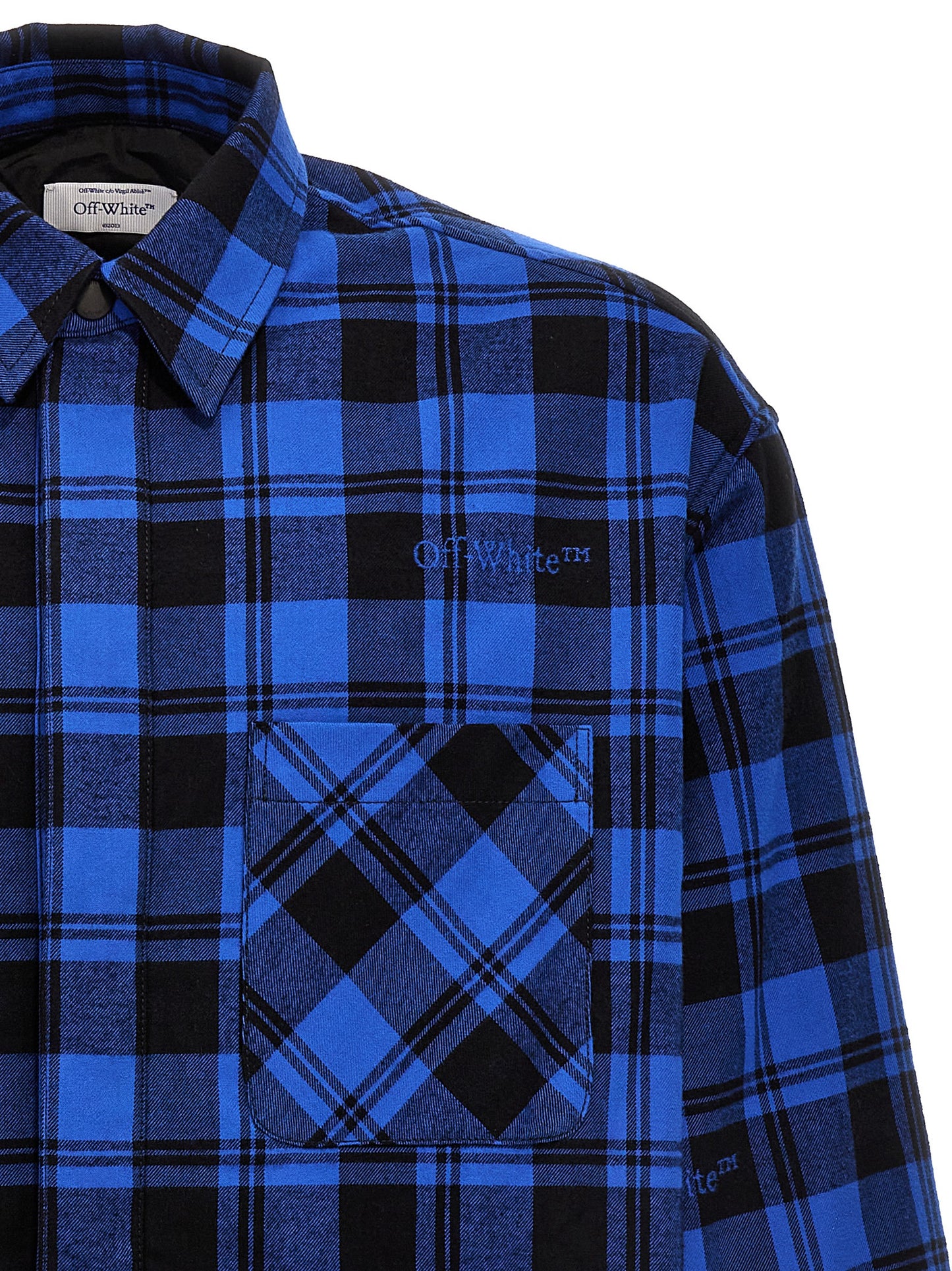Off-White Men 'Check Flannel' Overshirt OFF-WHITE
