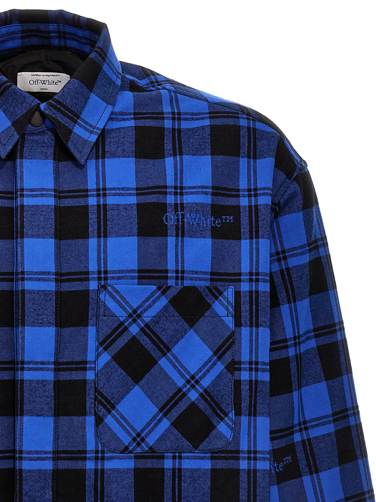 Off-White Men 'Check Flannel' Overshirt OFF-WHITE