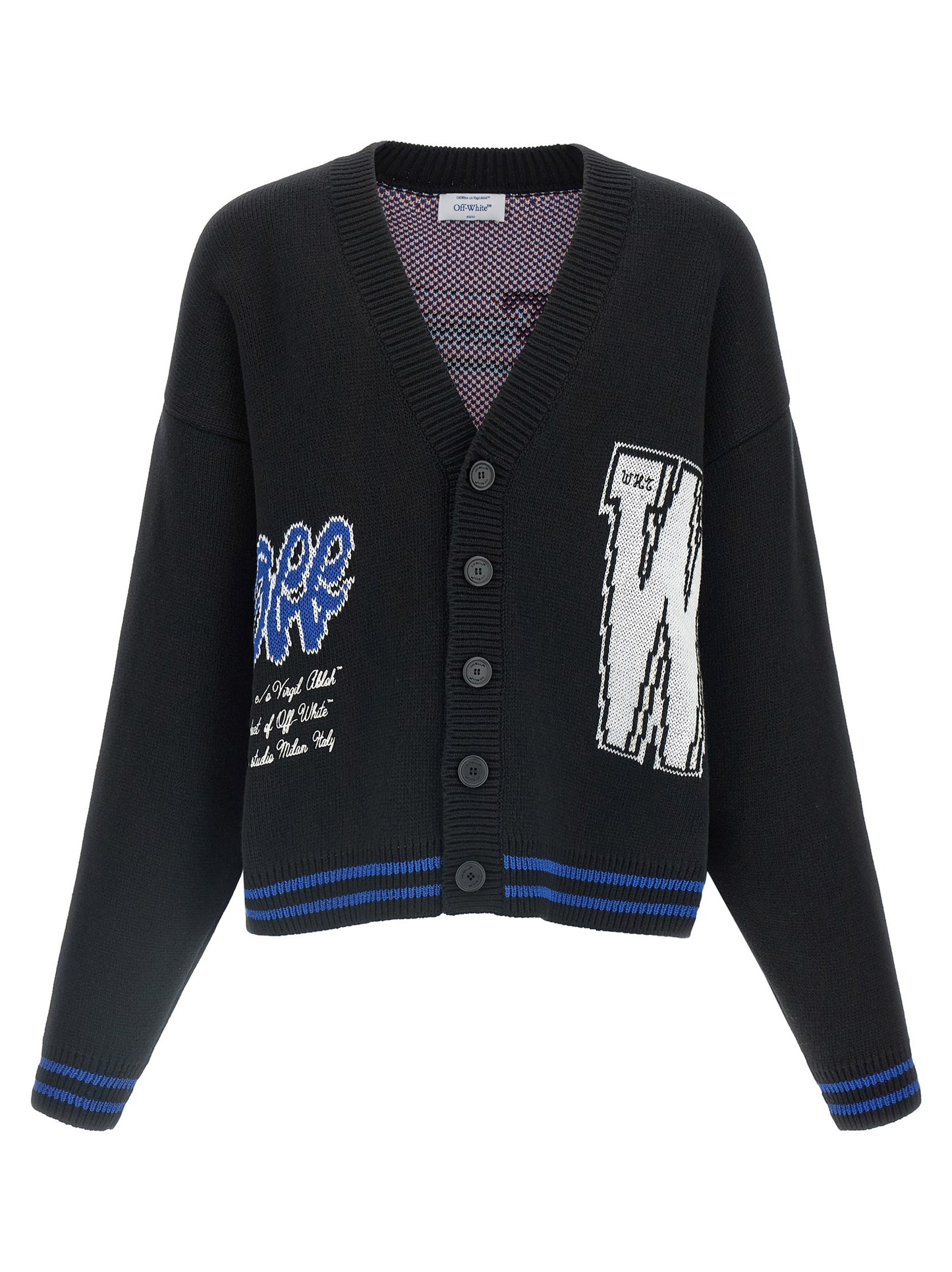 Off-White Men 'Glide Diag' Cardigan OFF-WHITE