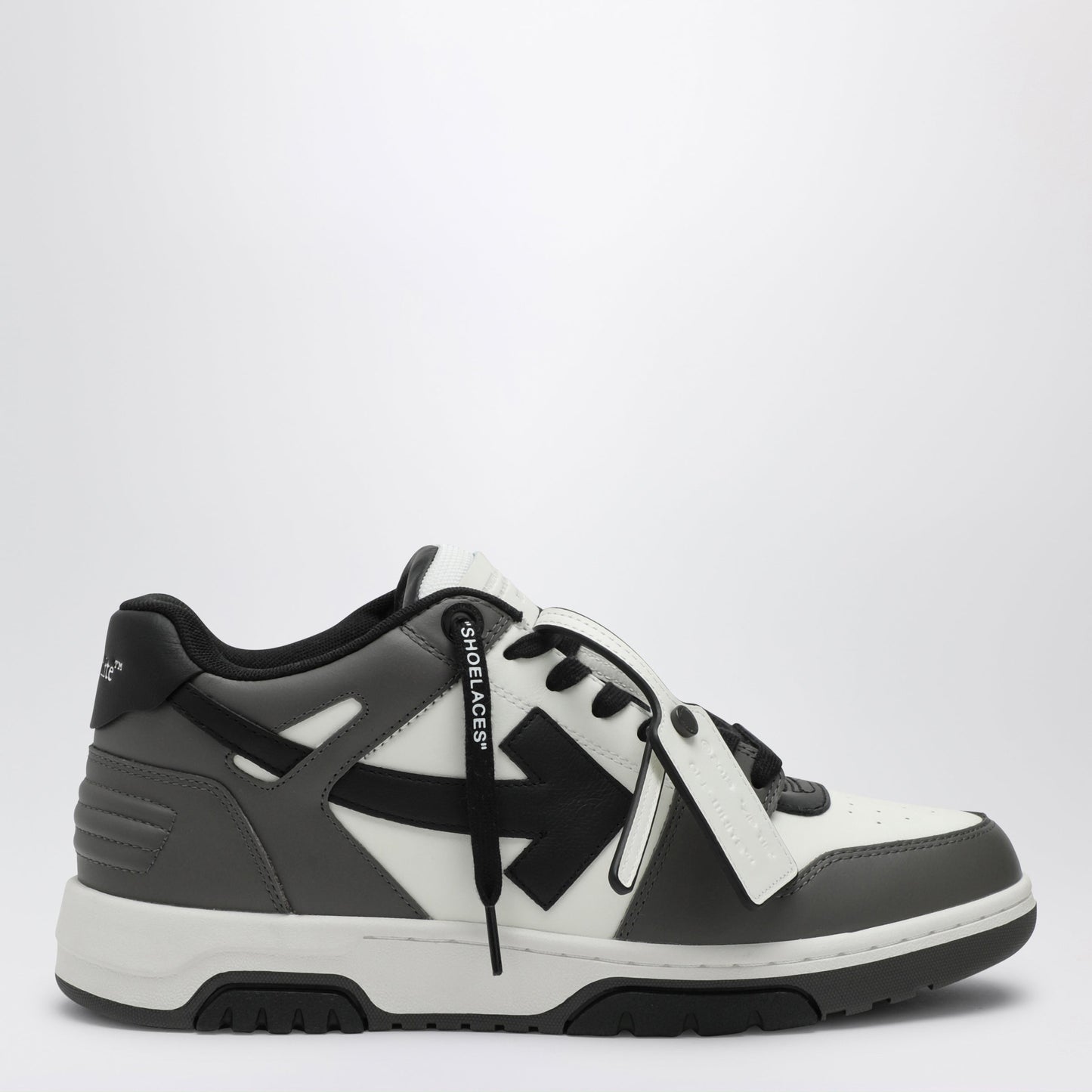Off-White Out Of Office Sneakers In Dark Grey/White/Black Men OFF-WHITE